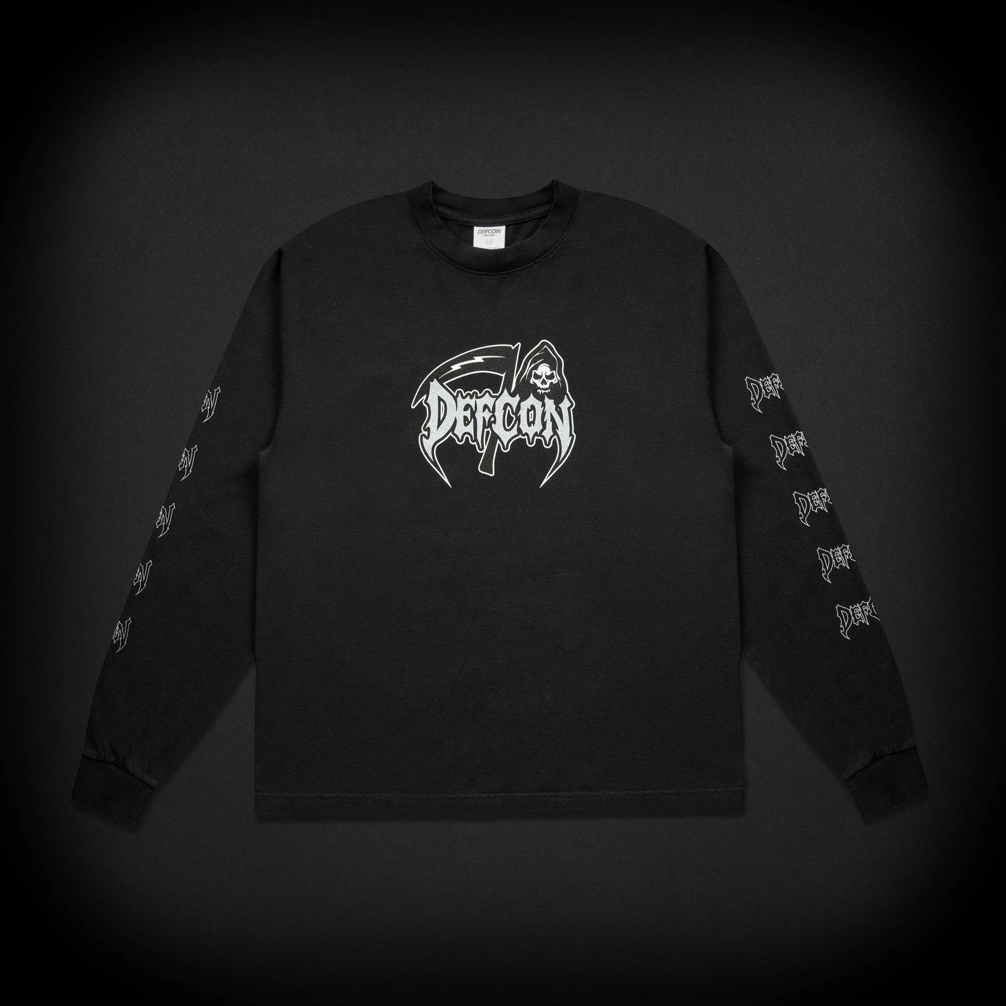 DEATH LONG SLEEVE TEE - BLACK – DEFCON GROUP
