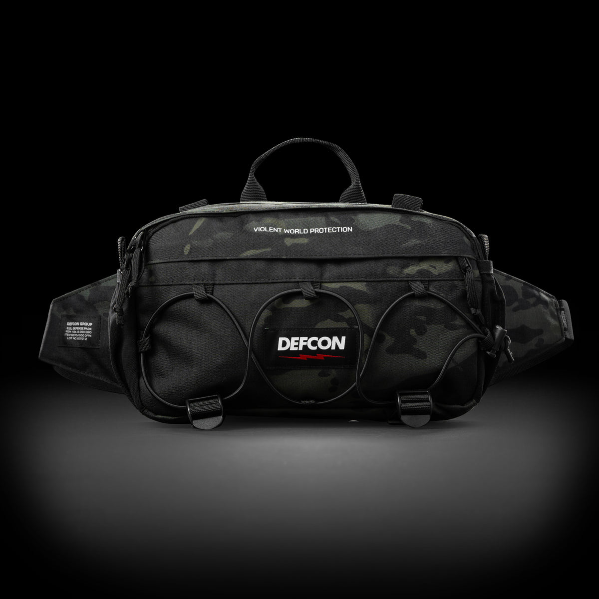 DEFCON / BRAVO COMPANY WAIST BAG 6.2L - MULTICAM BLACK