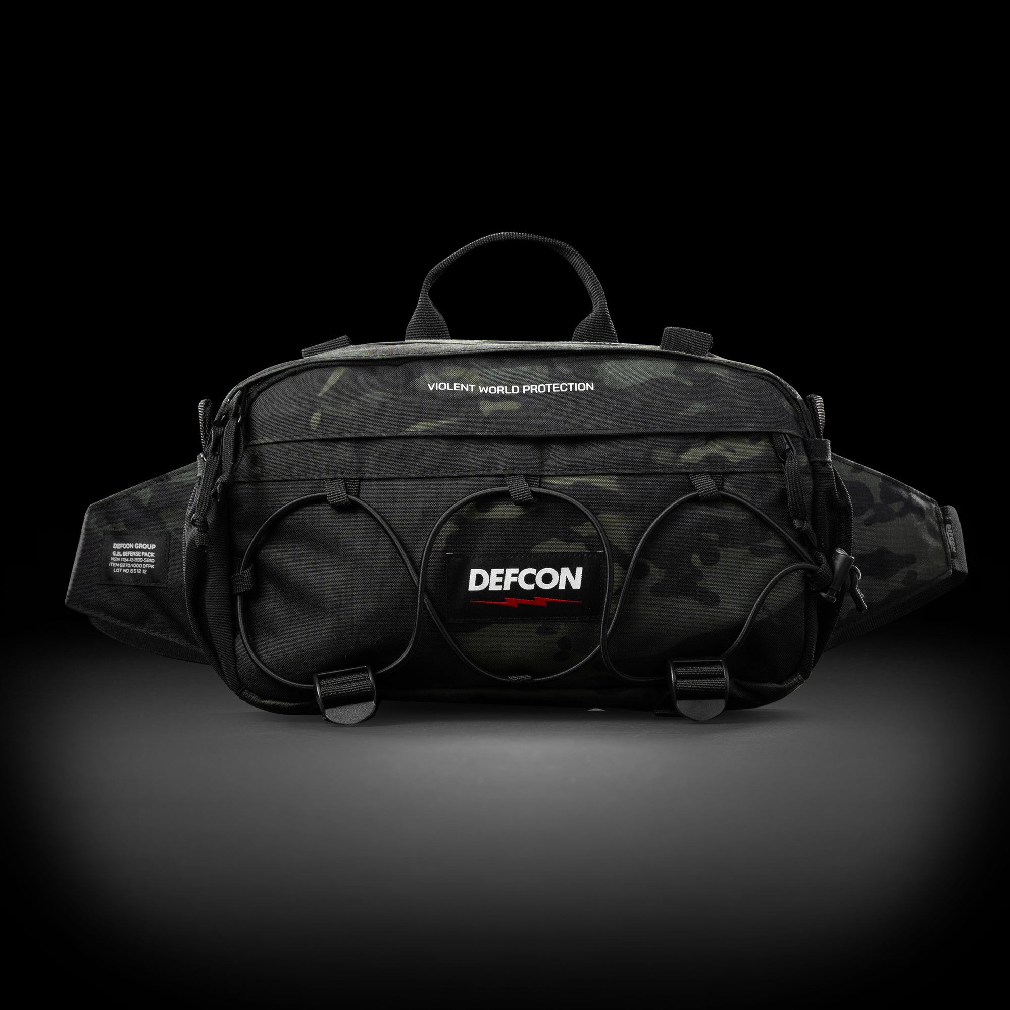 DEFCON / BRAVO COMPANY WAIST BAG 6.2L - MULTICAM BLACK