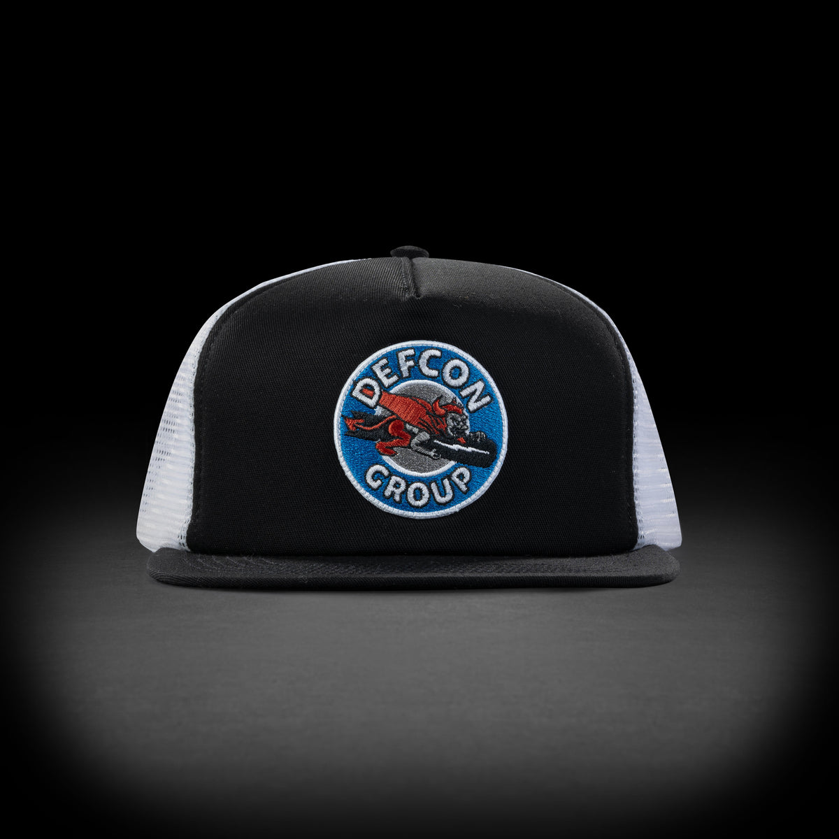 BOMBER TRUCKER HAT - BLACK