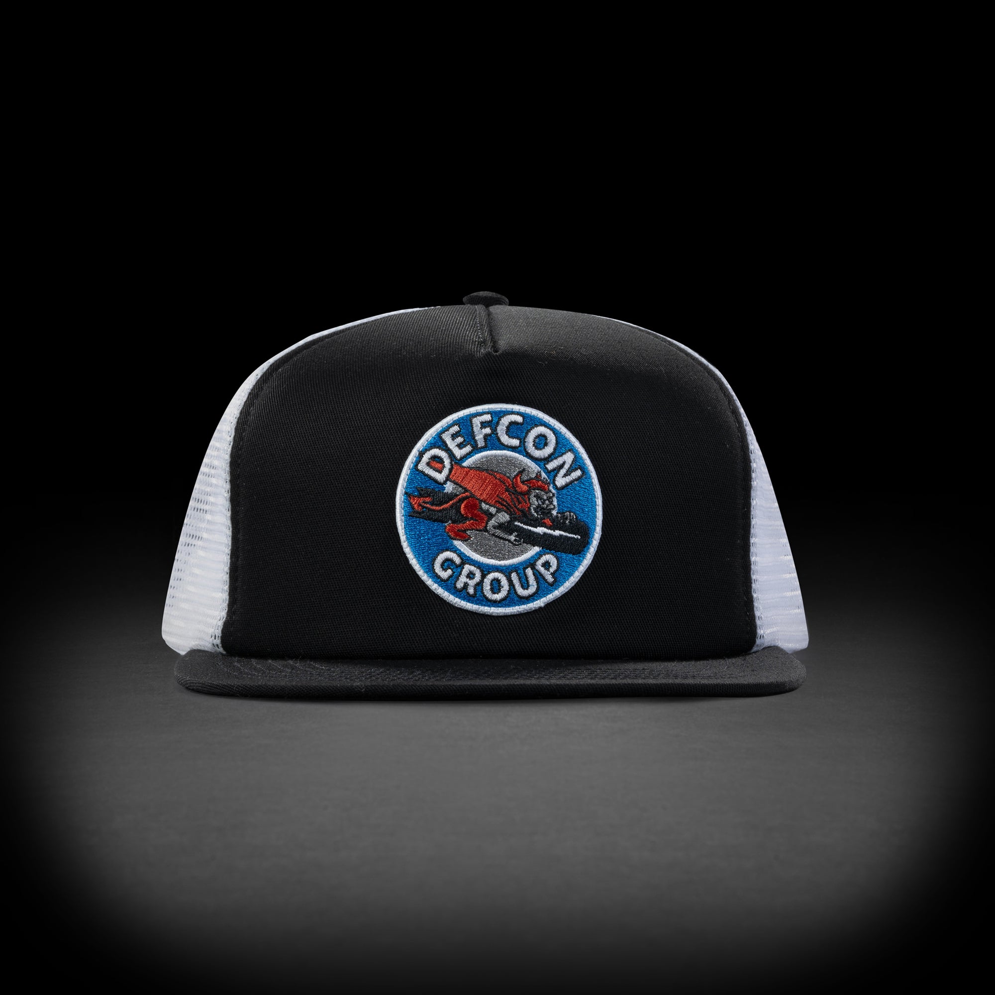 BOMBER TRUCKER HAT - BLACK