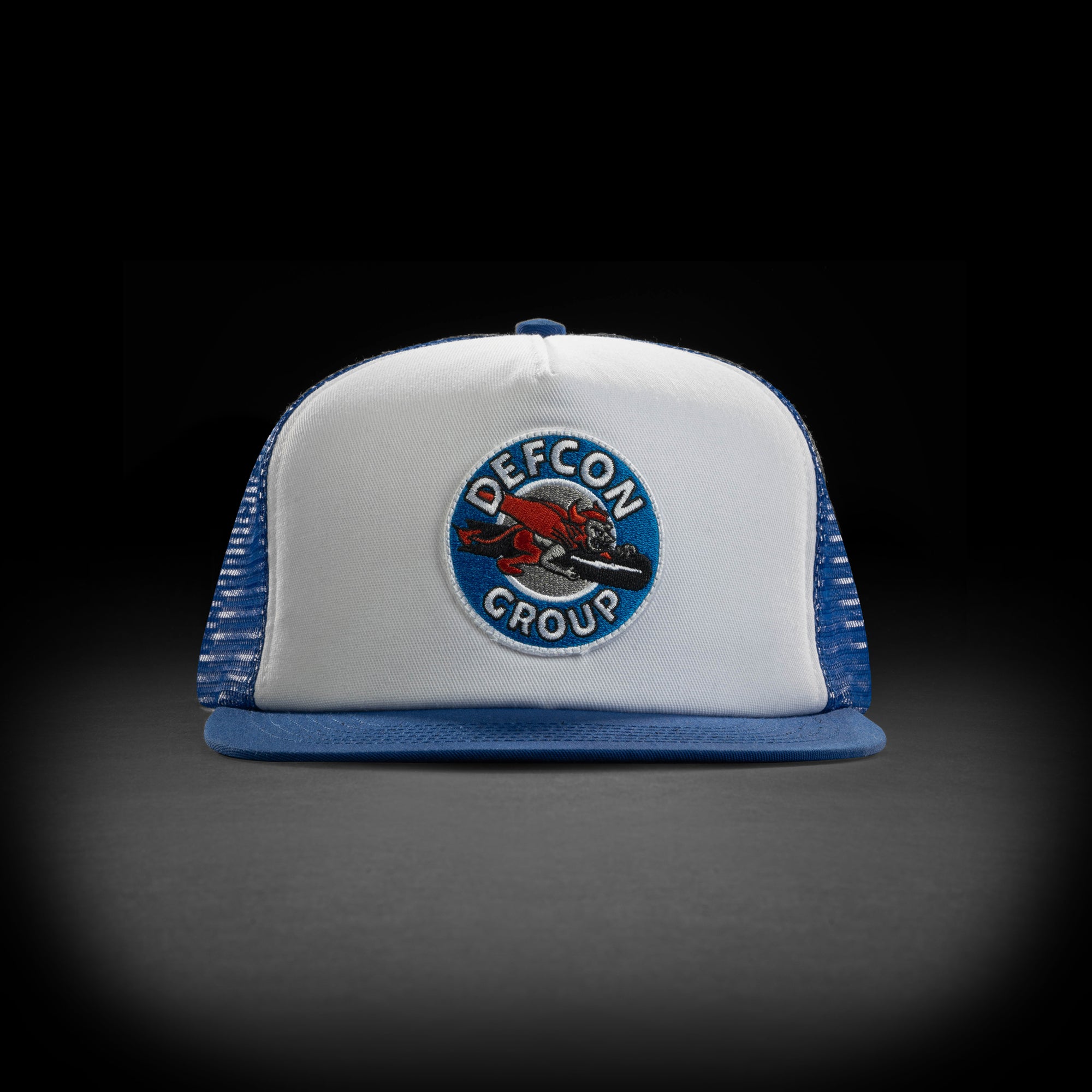 BOMBER TRUCKER HAT - ROYAL BLUE