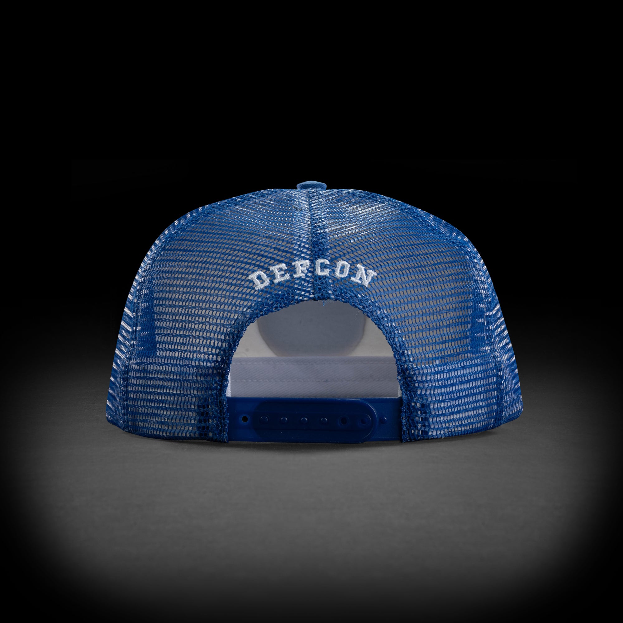 BOMBER TRUCKER HAT - ROYAL BLUE