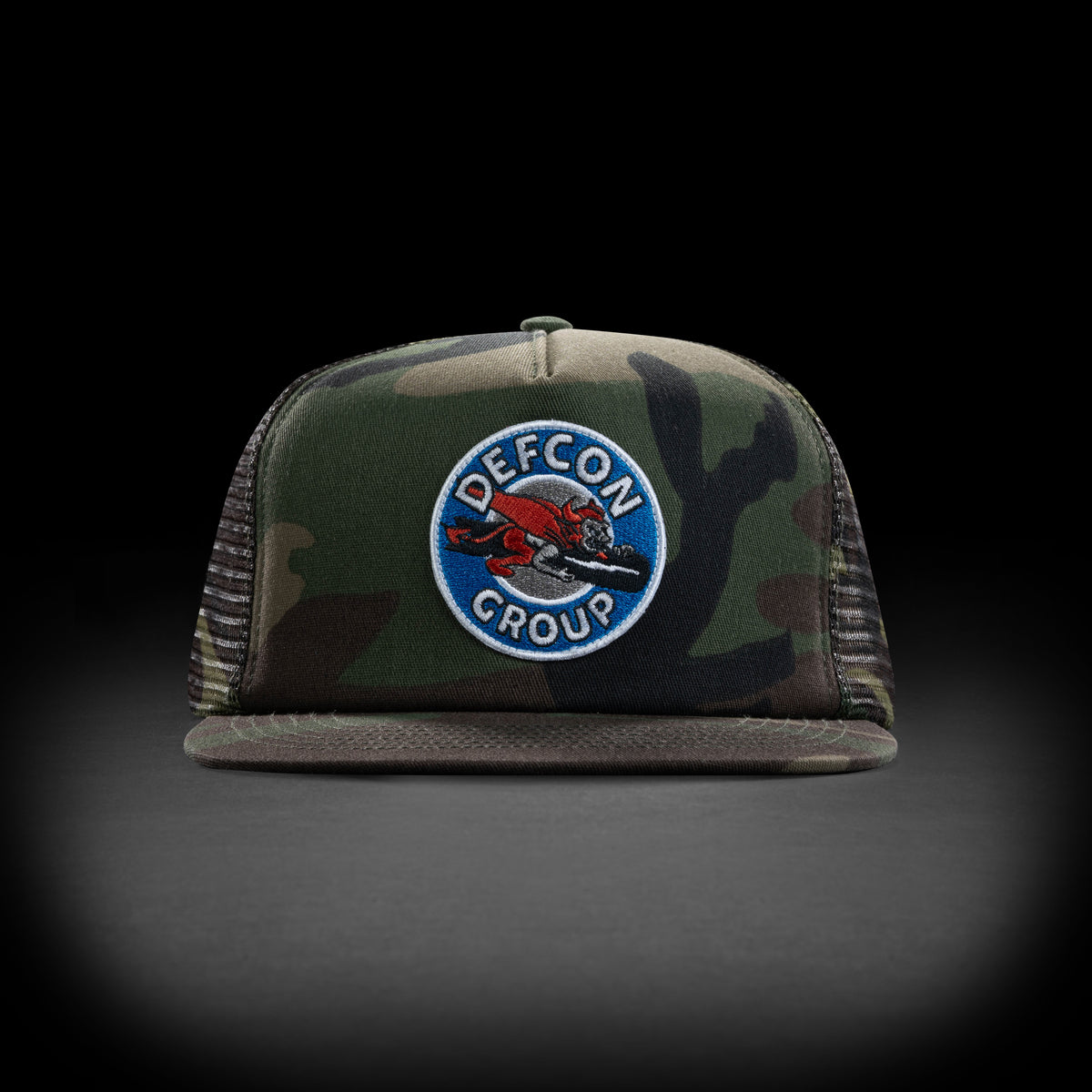 BOMBER TRUCKER HAT - WOODLAND