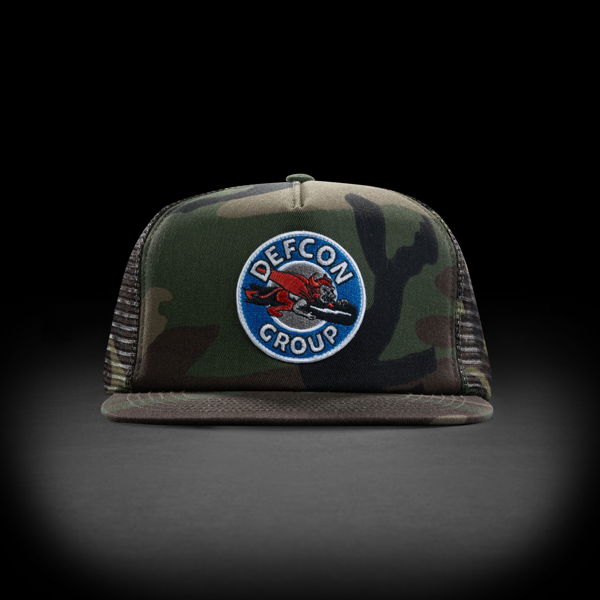 BOMBER TRUCKER HAT - WOODLAND