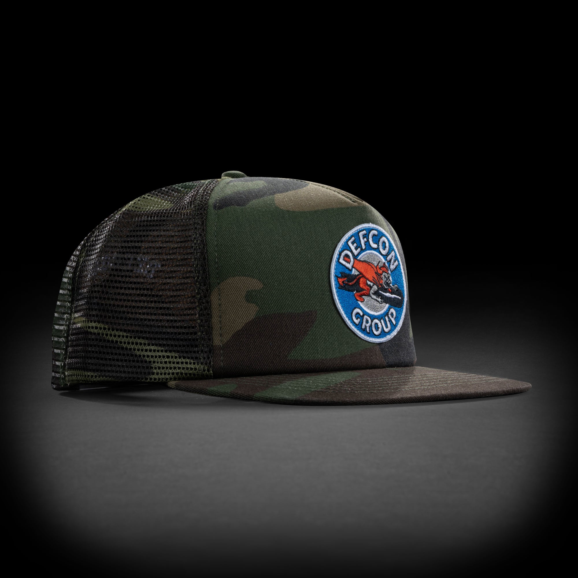 BOMBER TRUCKER HAT - WOODLAND