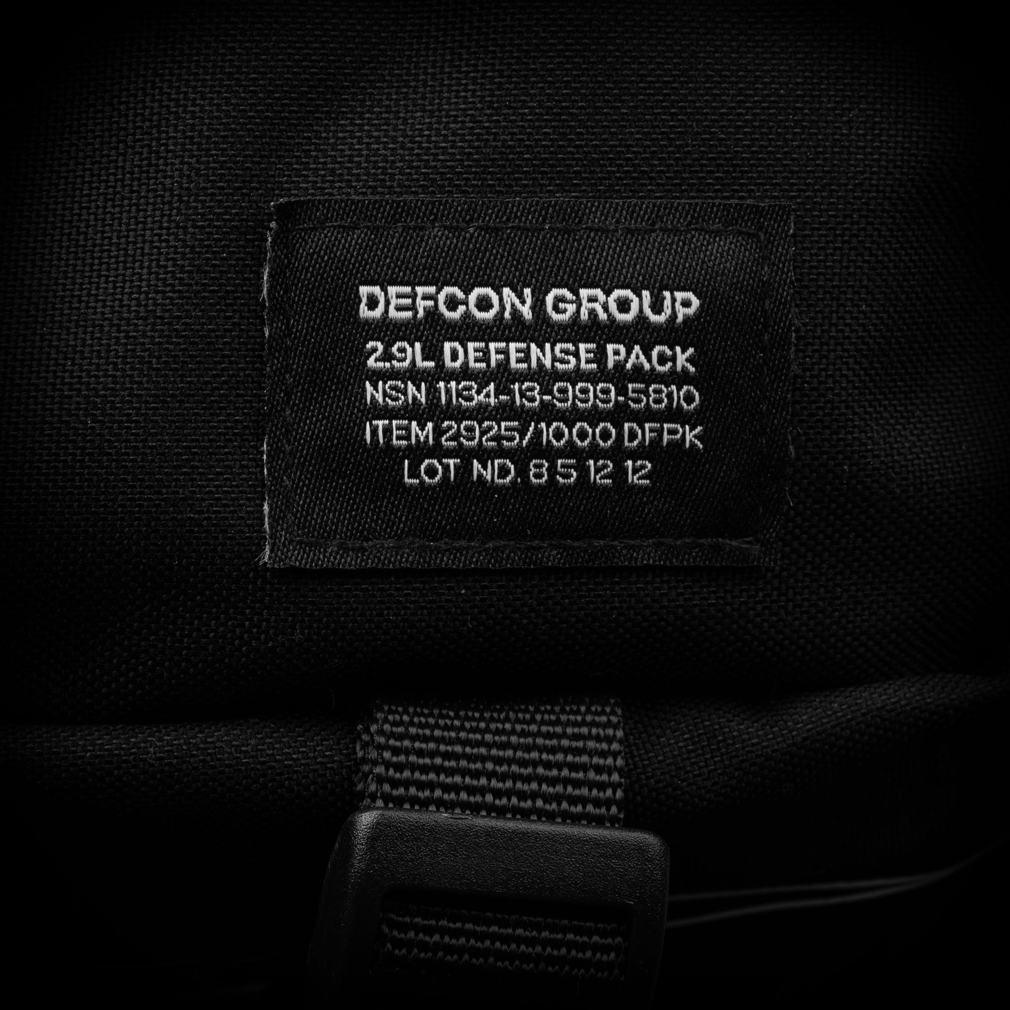 DEFCON / BRAVO COMPANY WAIST BAG 2.9L - BLACK
