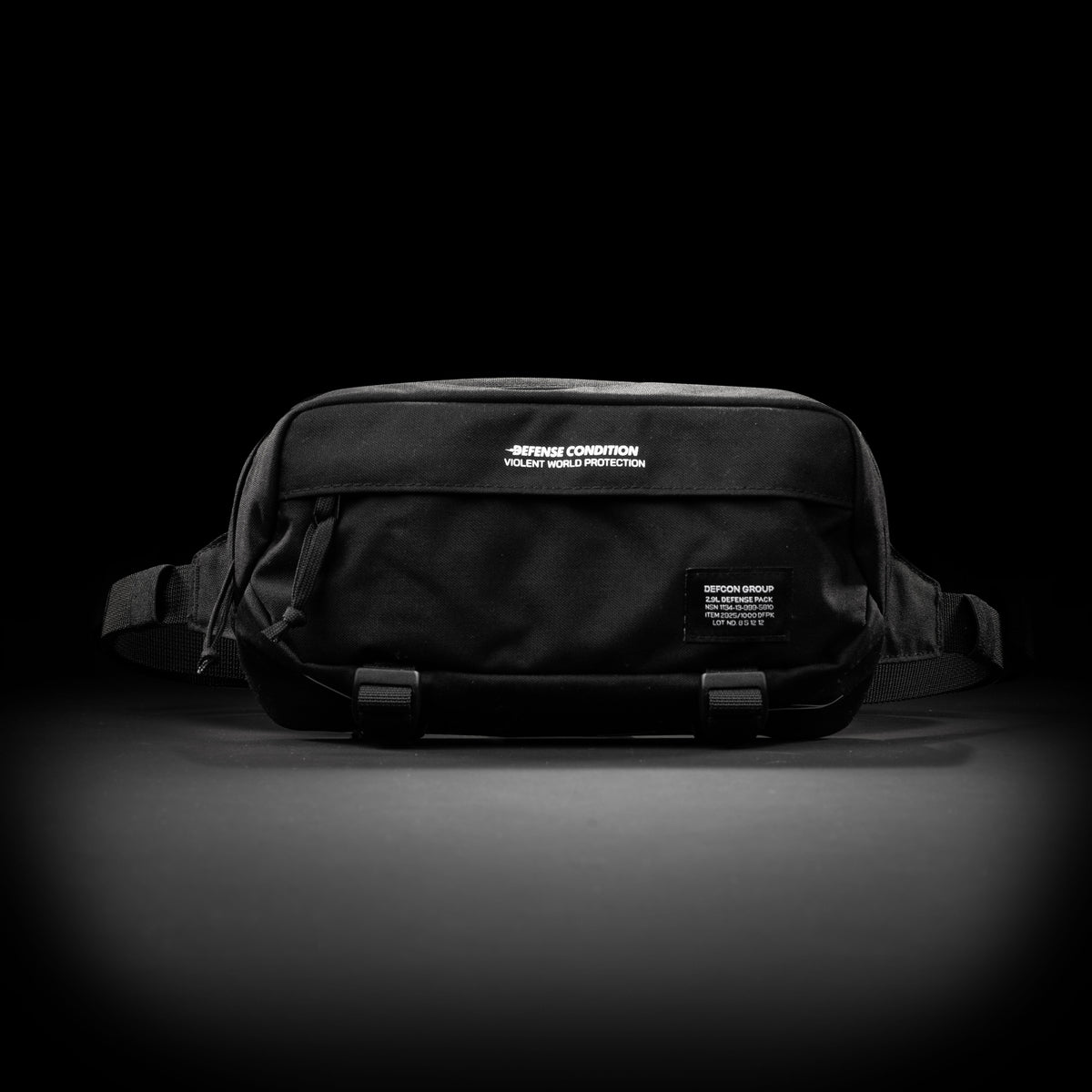 DEFCON / BRAVO COMPANY WAIST BAG 2.9L - BLACK