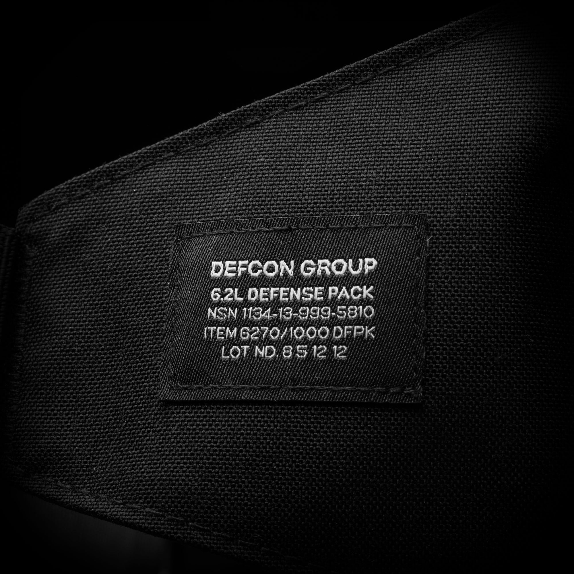 DEFCON / BRAVO COMPANY WAIST BAG 6.2L - BLACK