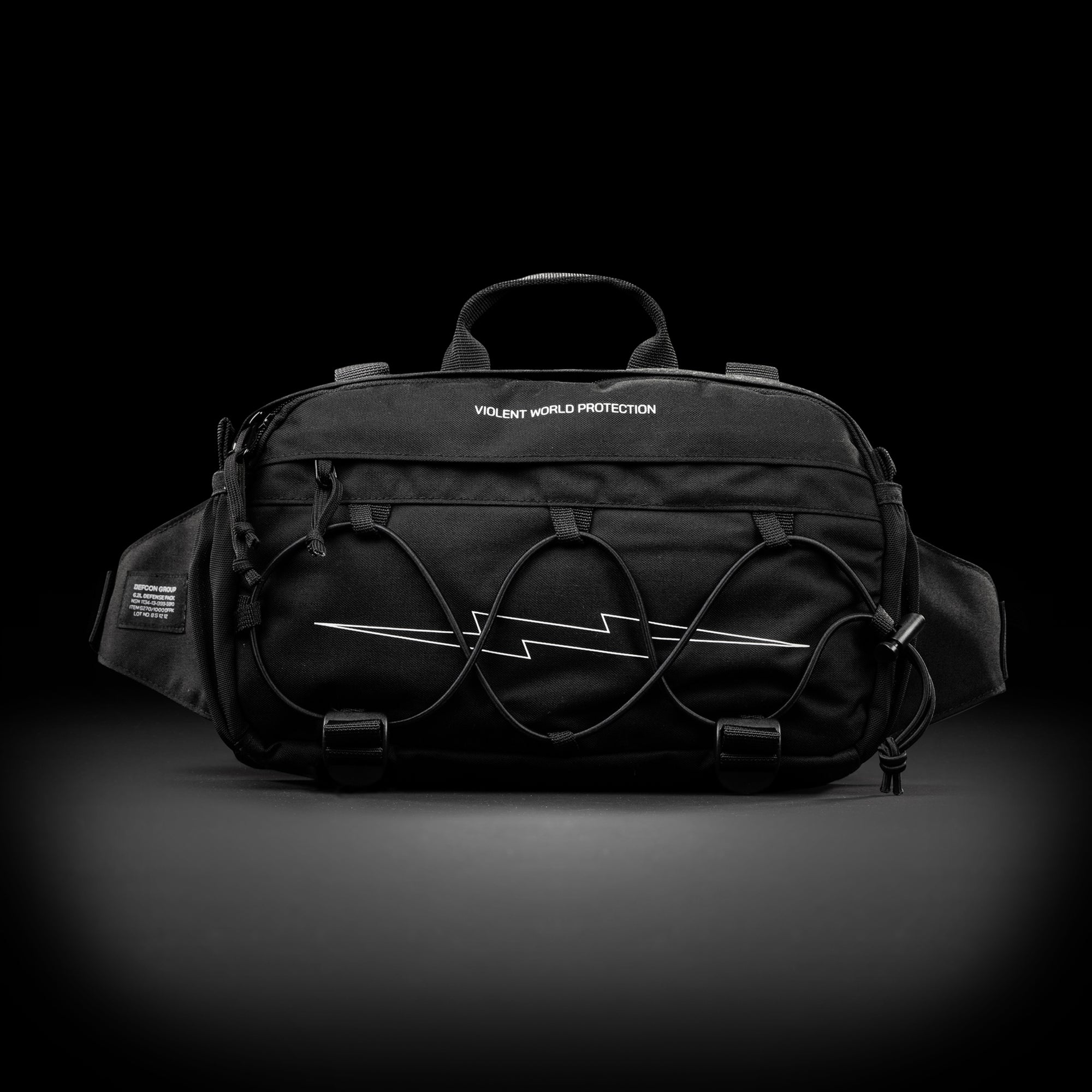 DEFCON / BRAVO COMPANY WAIST BAG 6.2L - BLACK