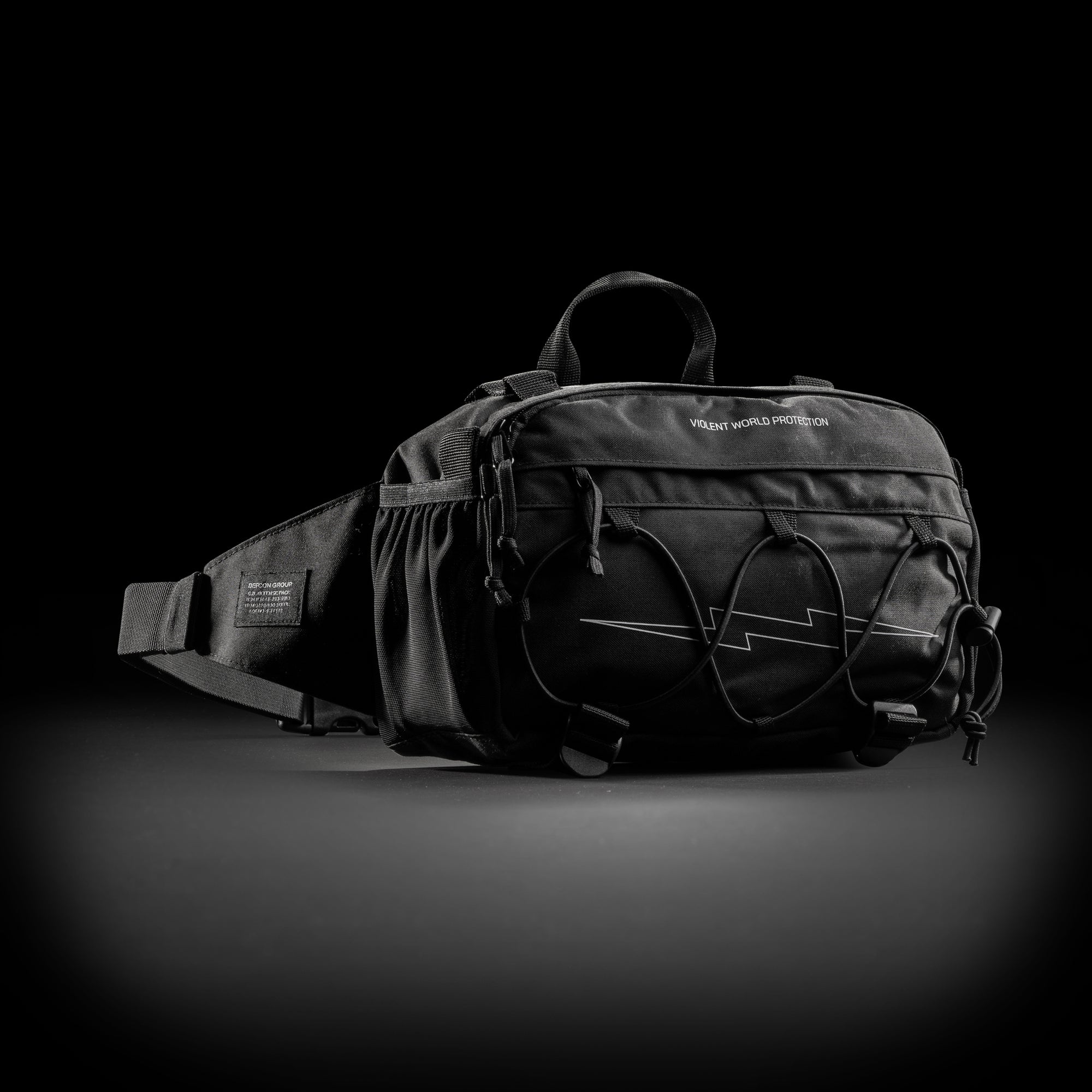 DEFCON / BRAVO COMPANY WAIST BAG 6.2L - BLACK