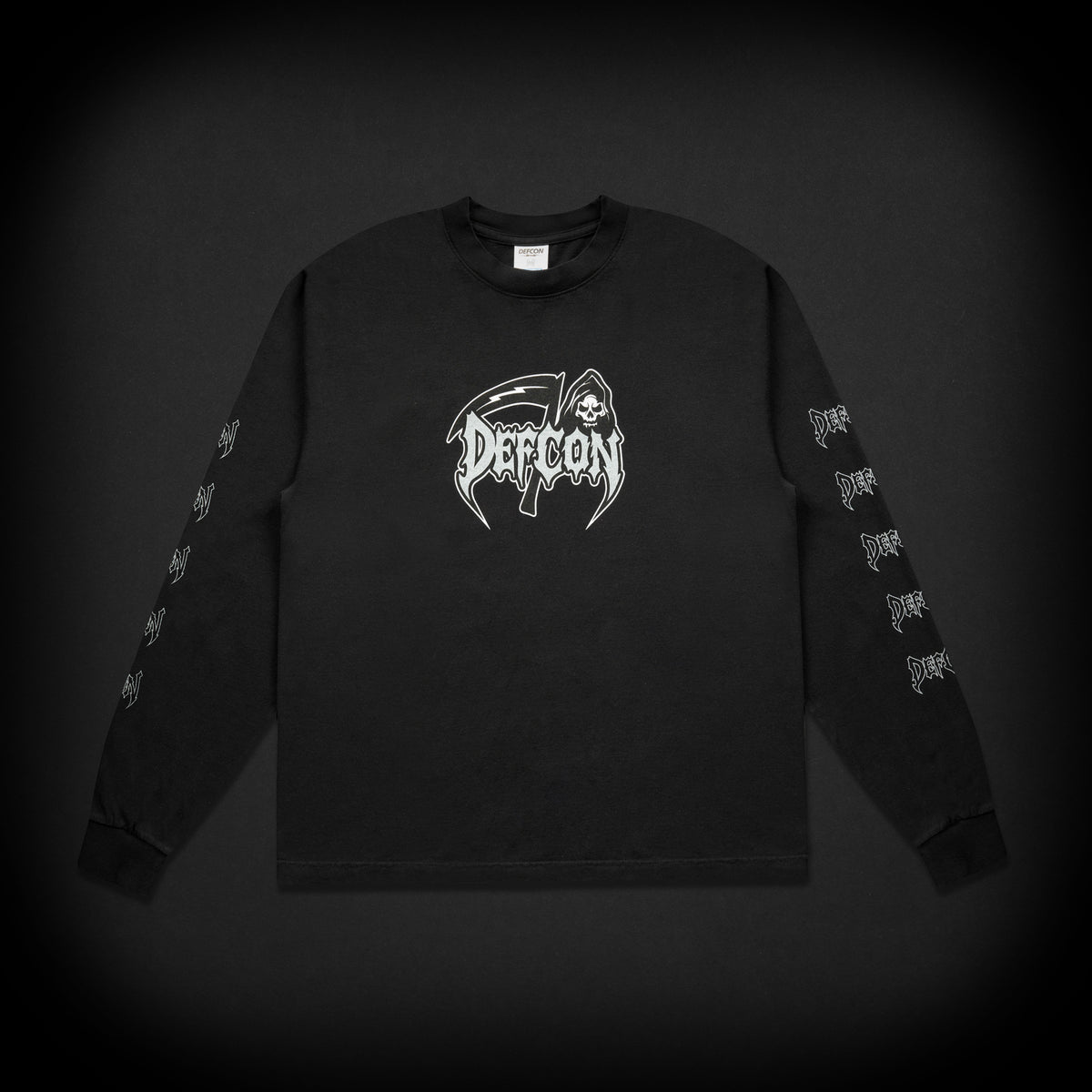 DEATH LONG SLEEVE TEE - BLACK