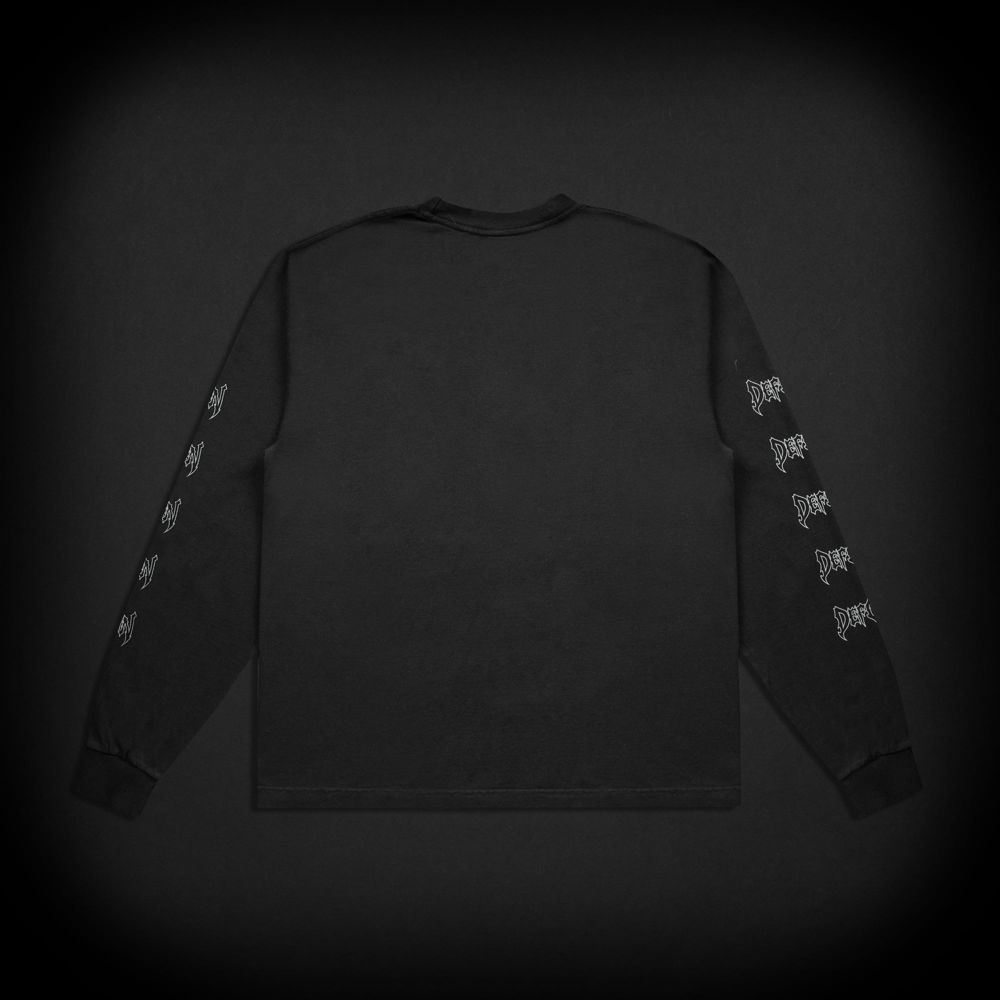 DEATH LONG SLEEVE TEE - BLACK
