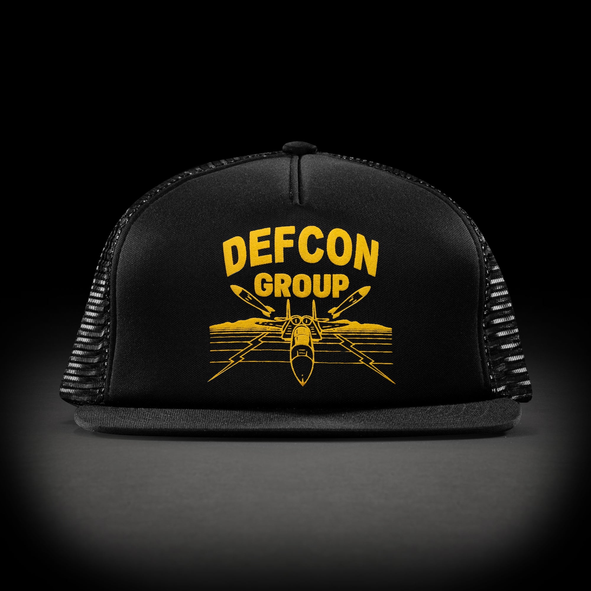 HORNET TRUCKER HAT - BLACK