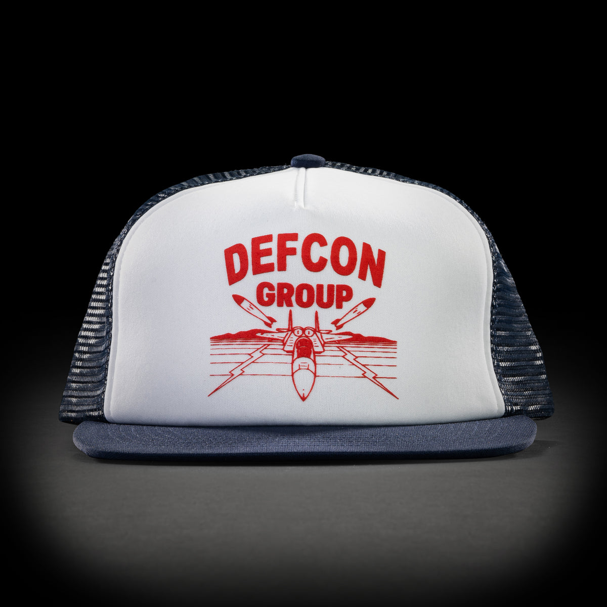 HORNET TRUCKER HAT - NAVY