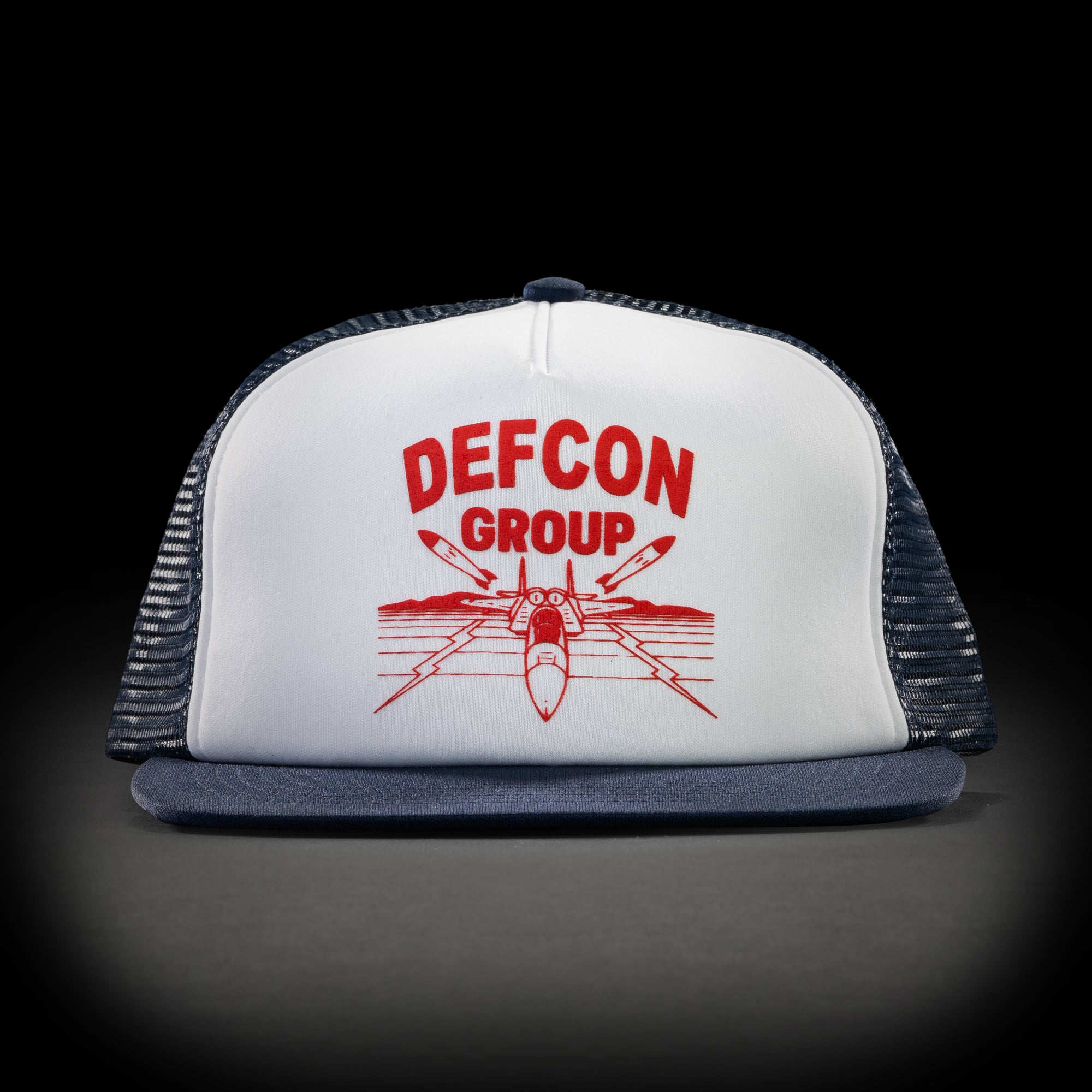 HORNET TRUCKER HAT - NAVY