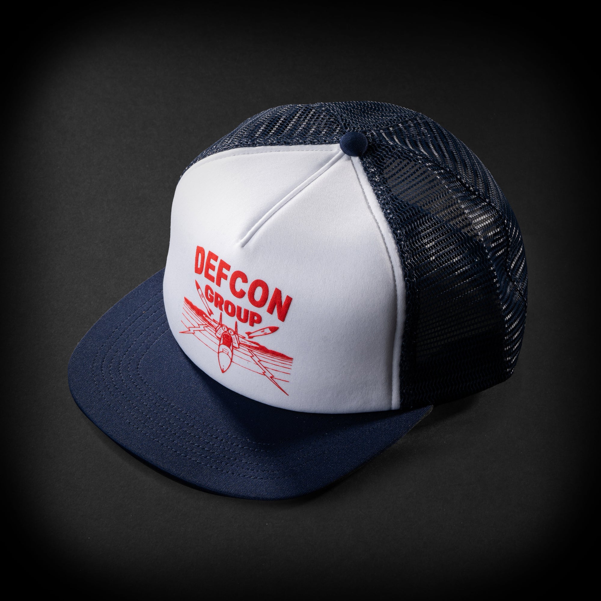 HORNET TRUCKER HAT - NAVY