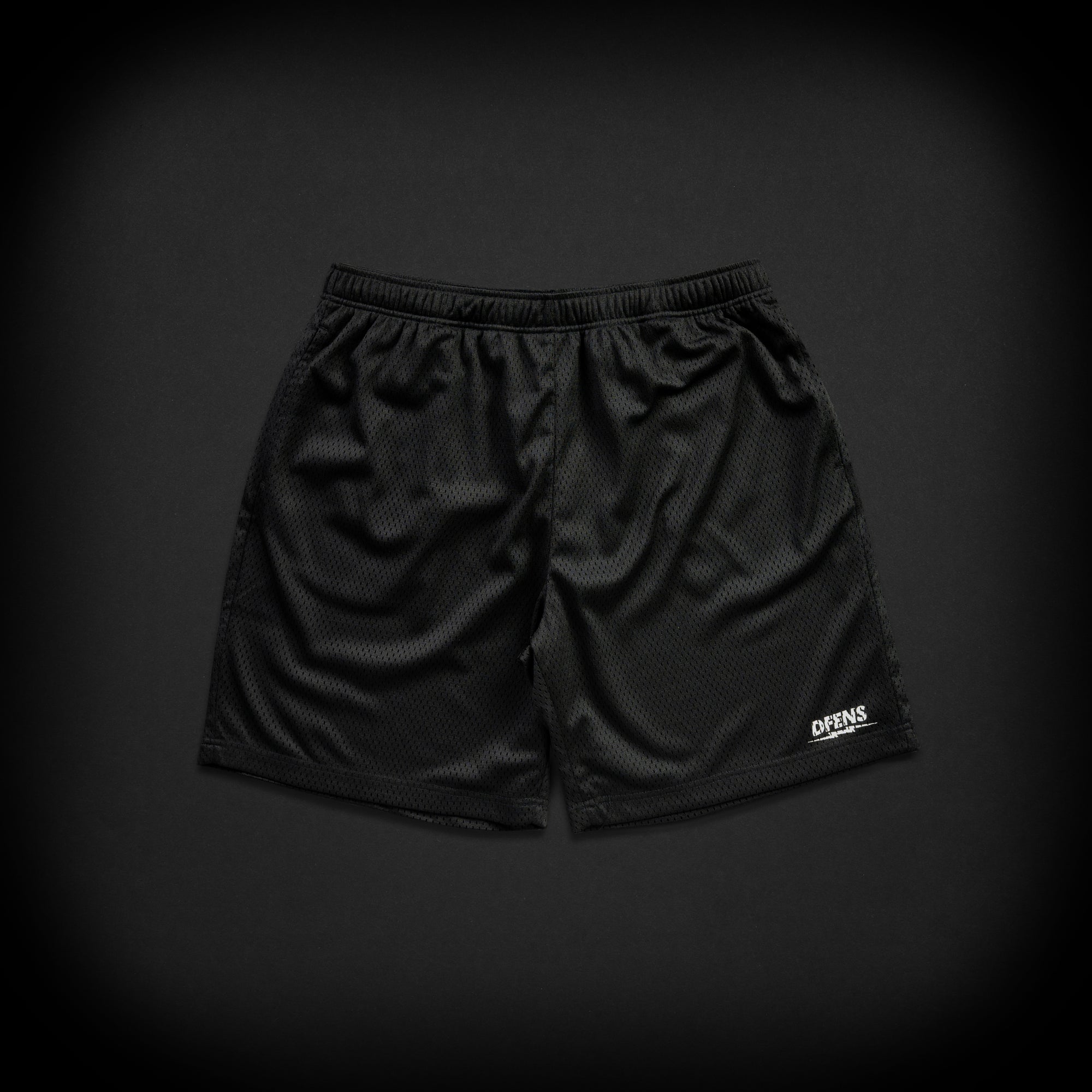 MESH SHORTS - DEFENSE- BLACK