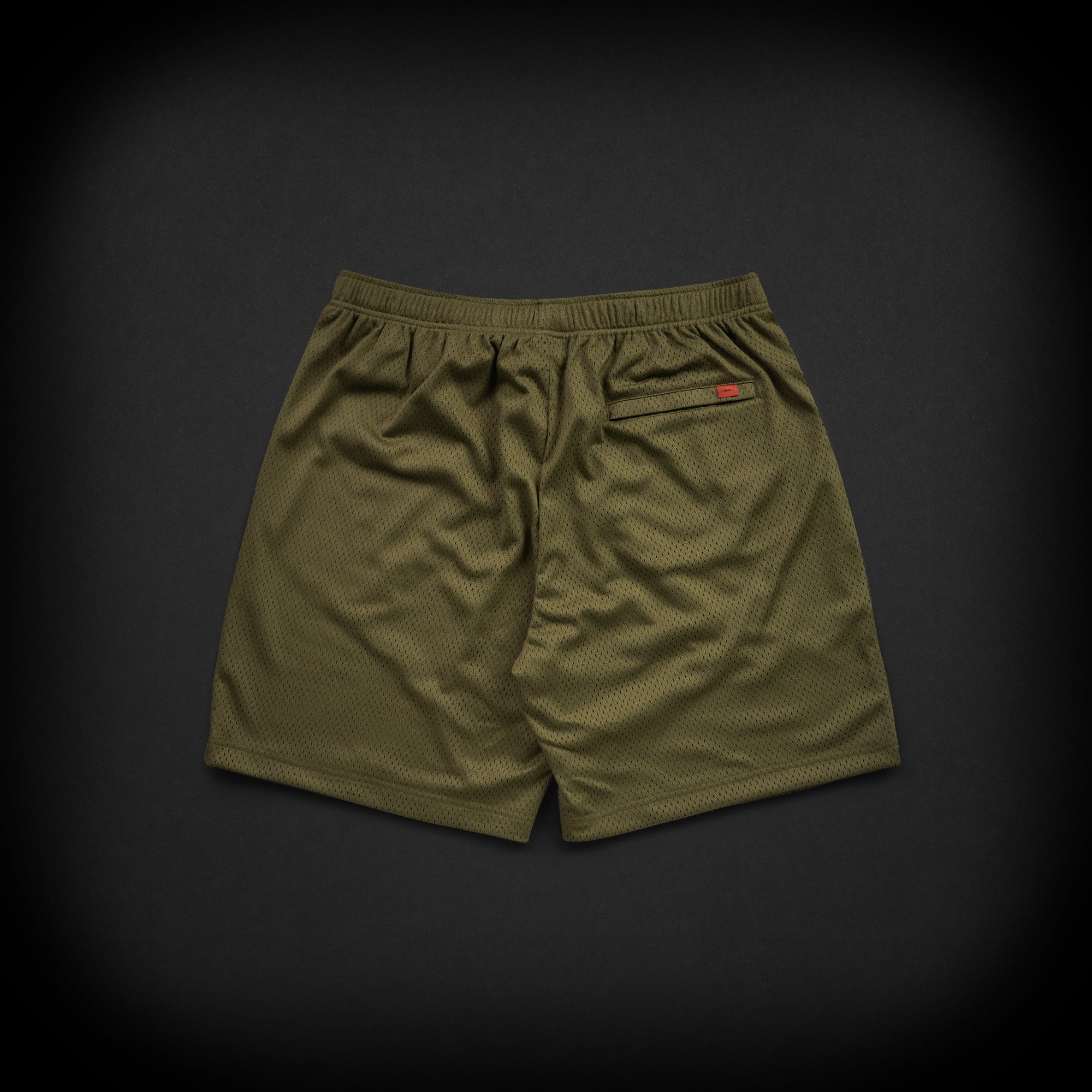 MESH SHORTS - DEFENSE- OLIVE