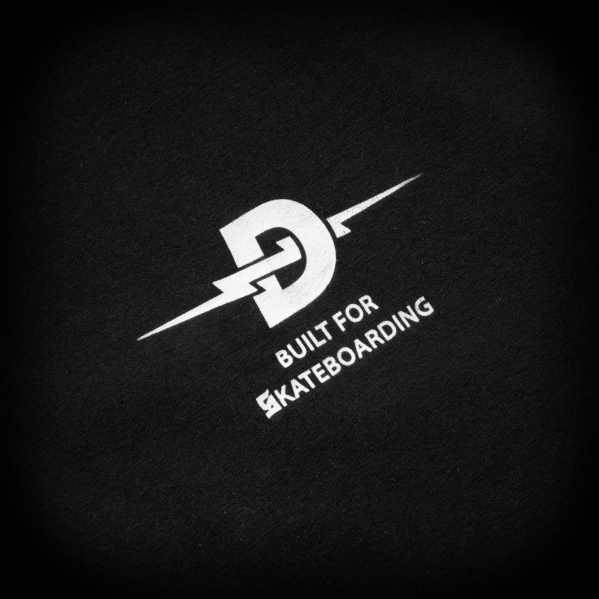 SKATE BLOCK TEE - BLACK
