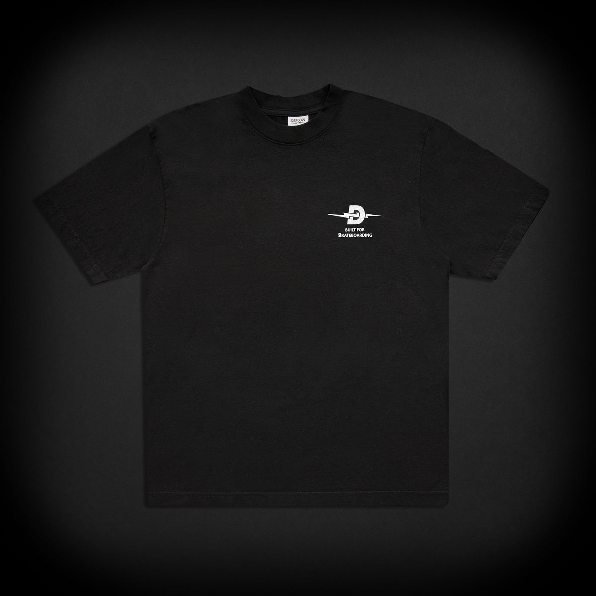 SKATE BLOCK TEE - BLACK