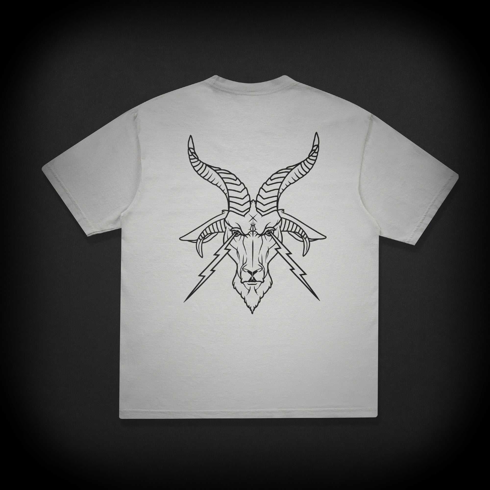 SKATE BLOCK TEE - CEMENT
