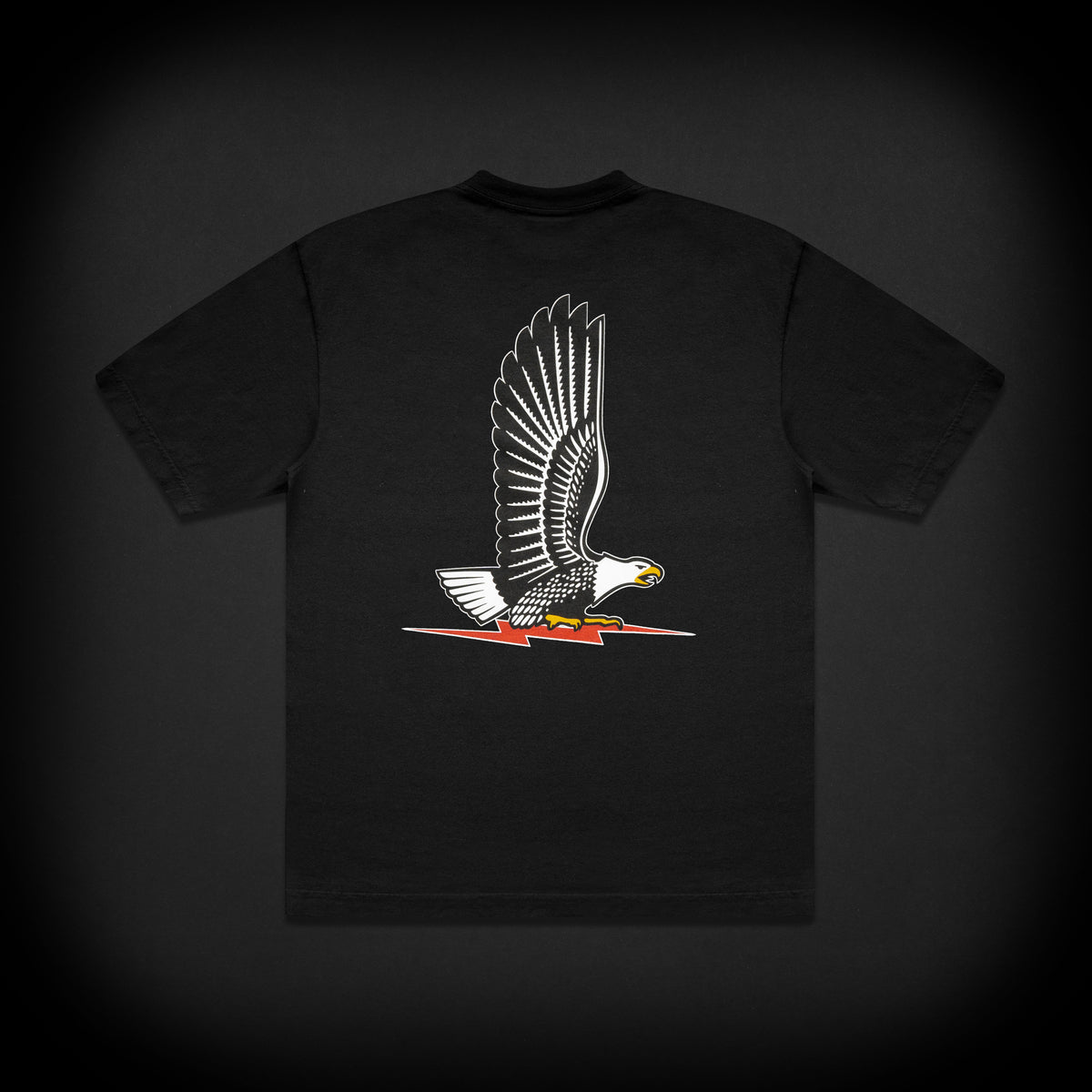EAGLE BOLT TEE - BLACK