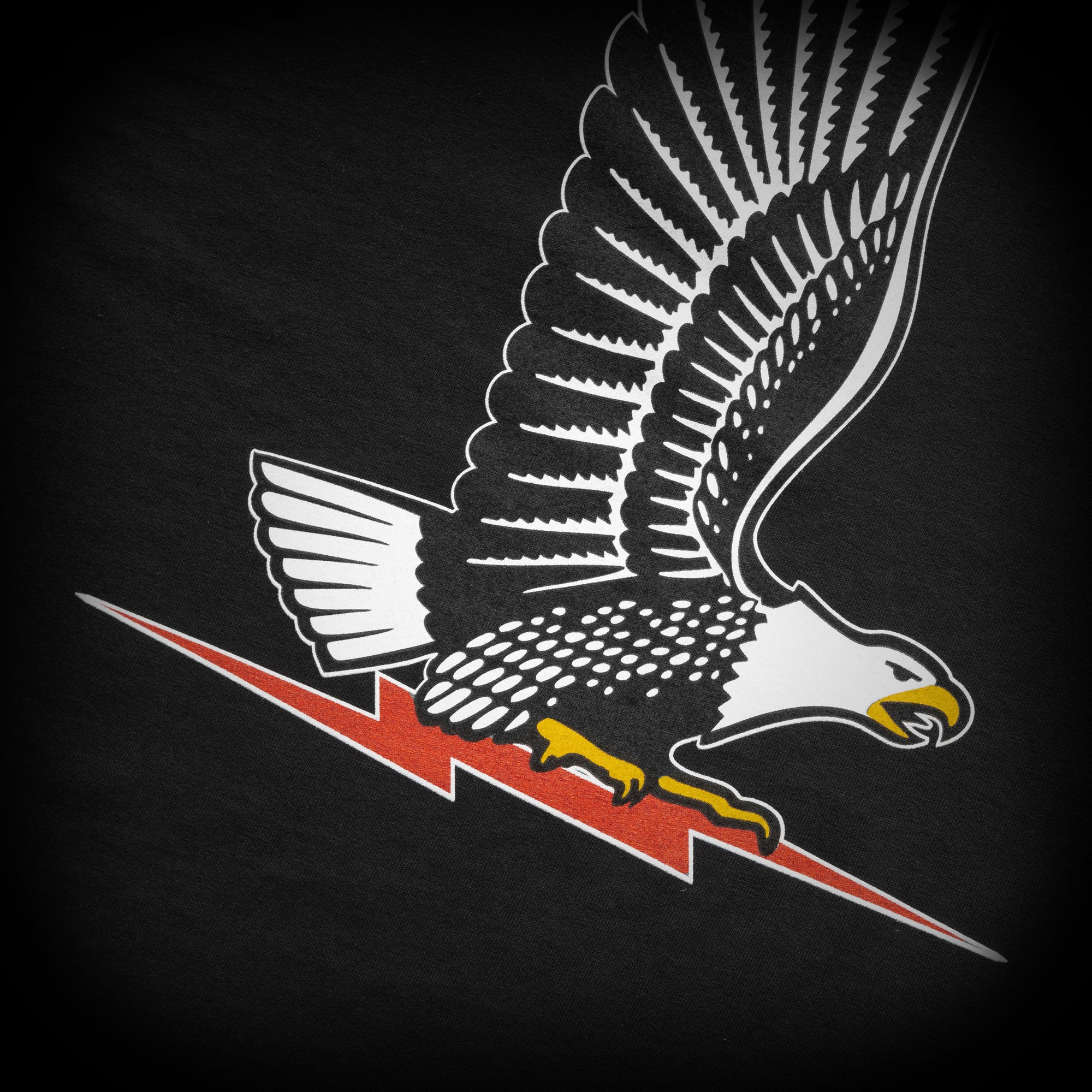 EAGLE BOLT TEE - BLACK