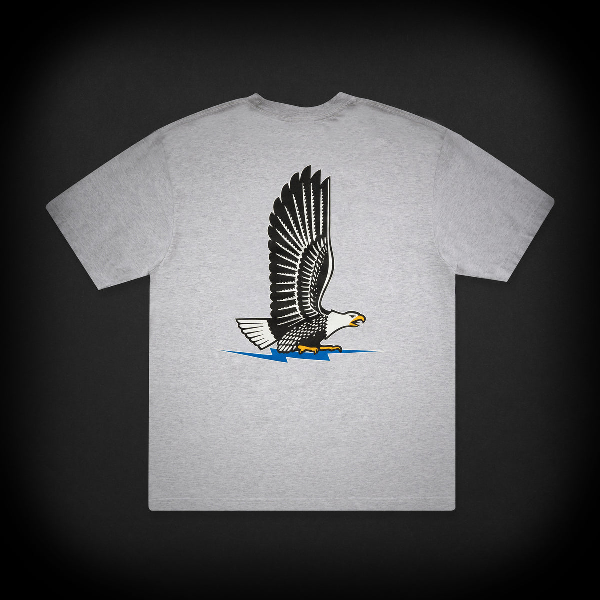 EAGLE BOLT TEE - GRAY
