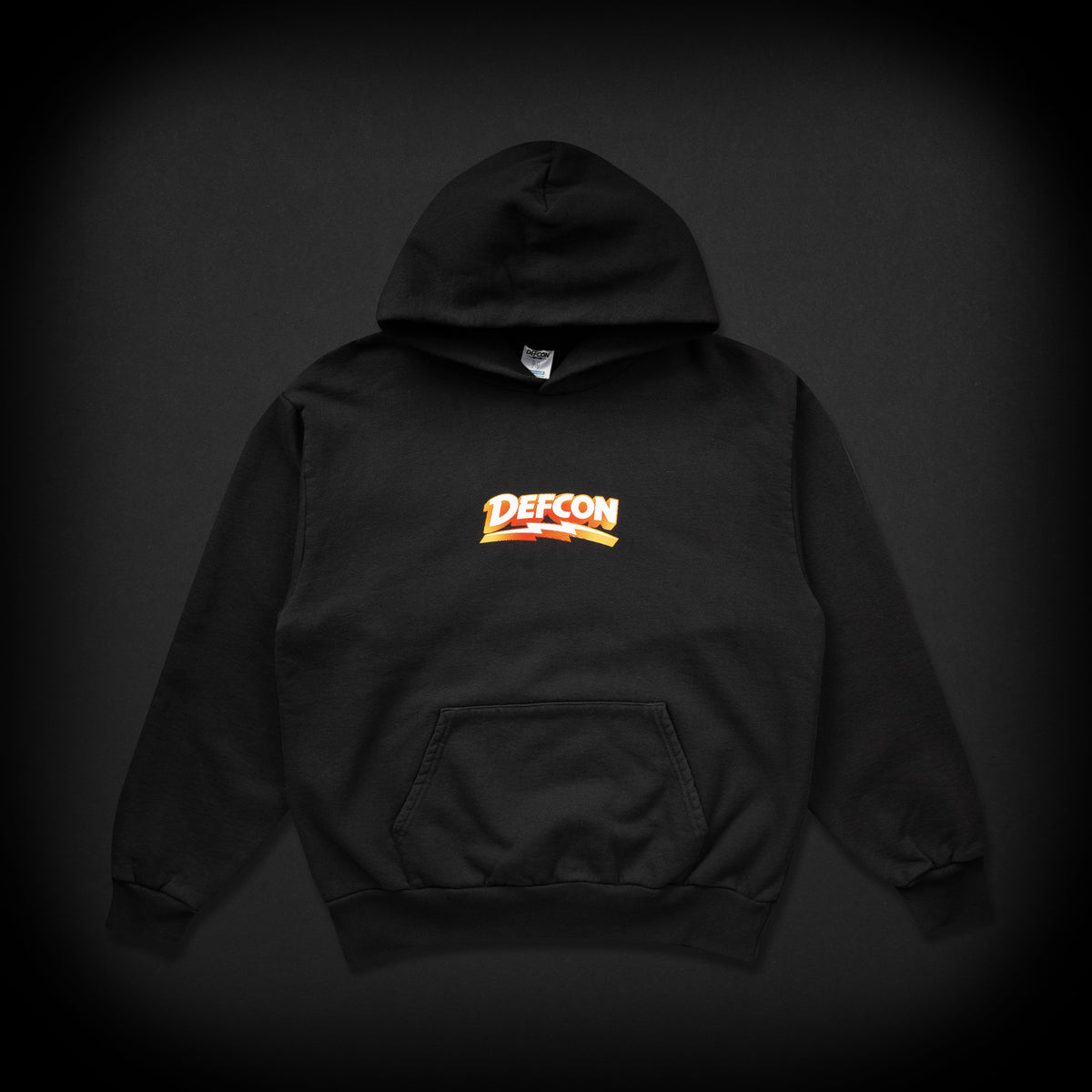 HALFTONE ARC LOGO - BLACK