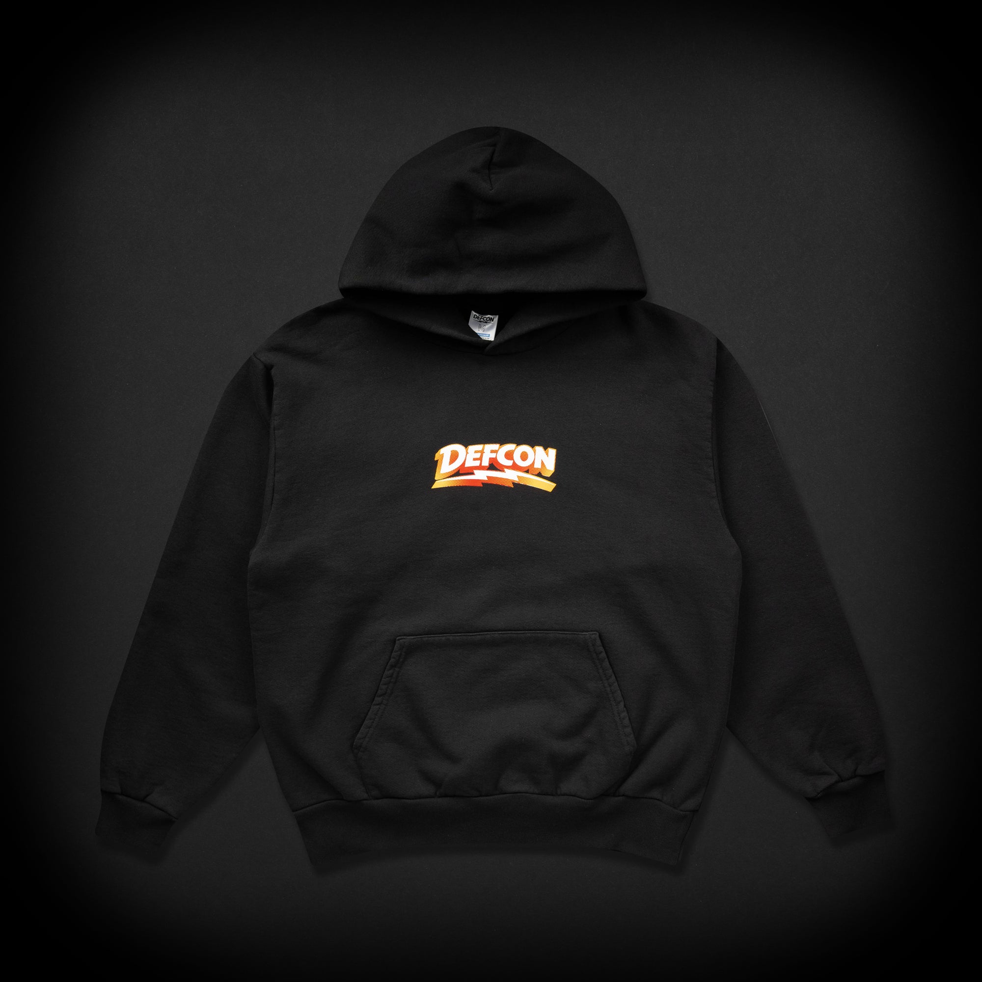 HALFTONE ARC LOGO - BLACK