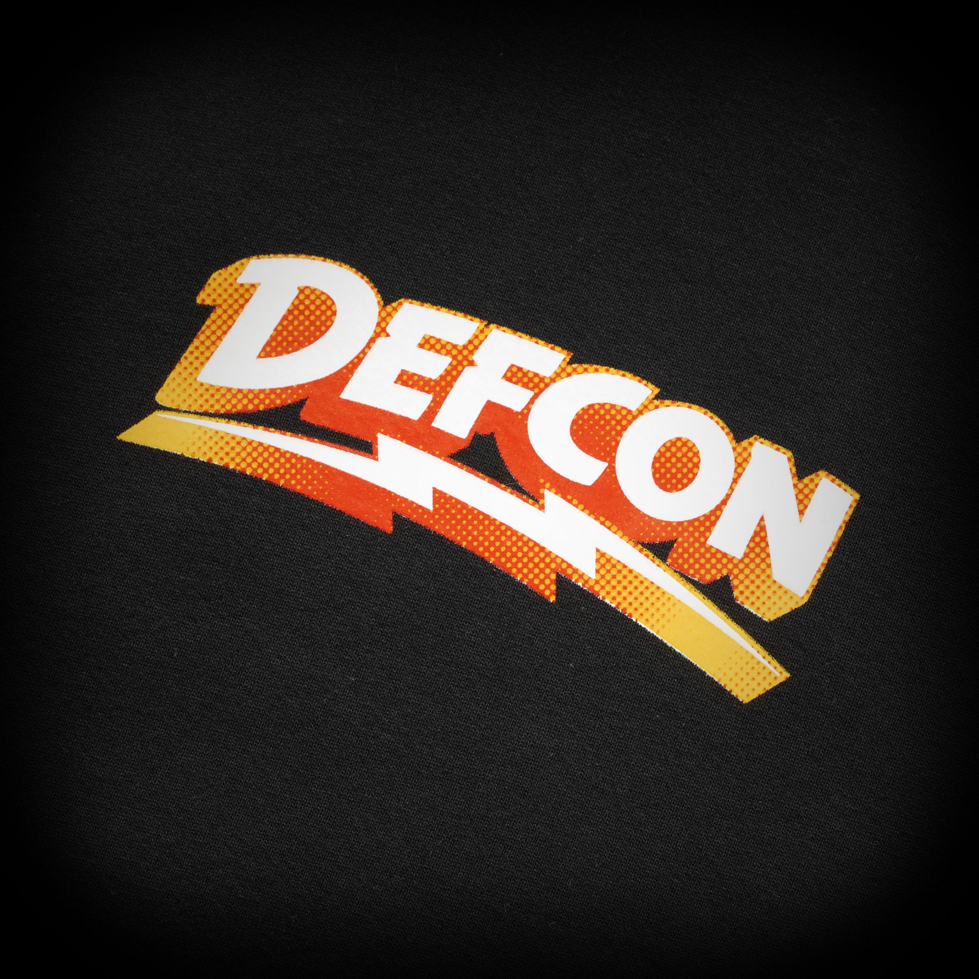 HALFTONE ARC LOGO - BLACK