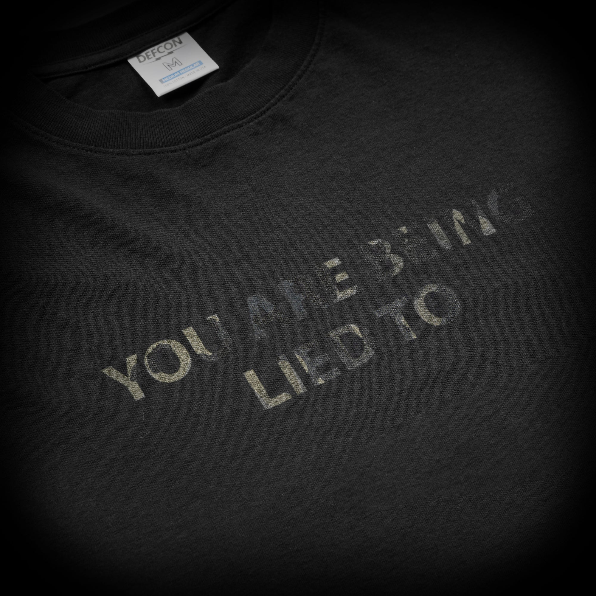 LIED TO LONG SLEEVE TEE - BLACK