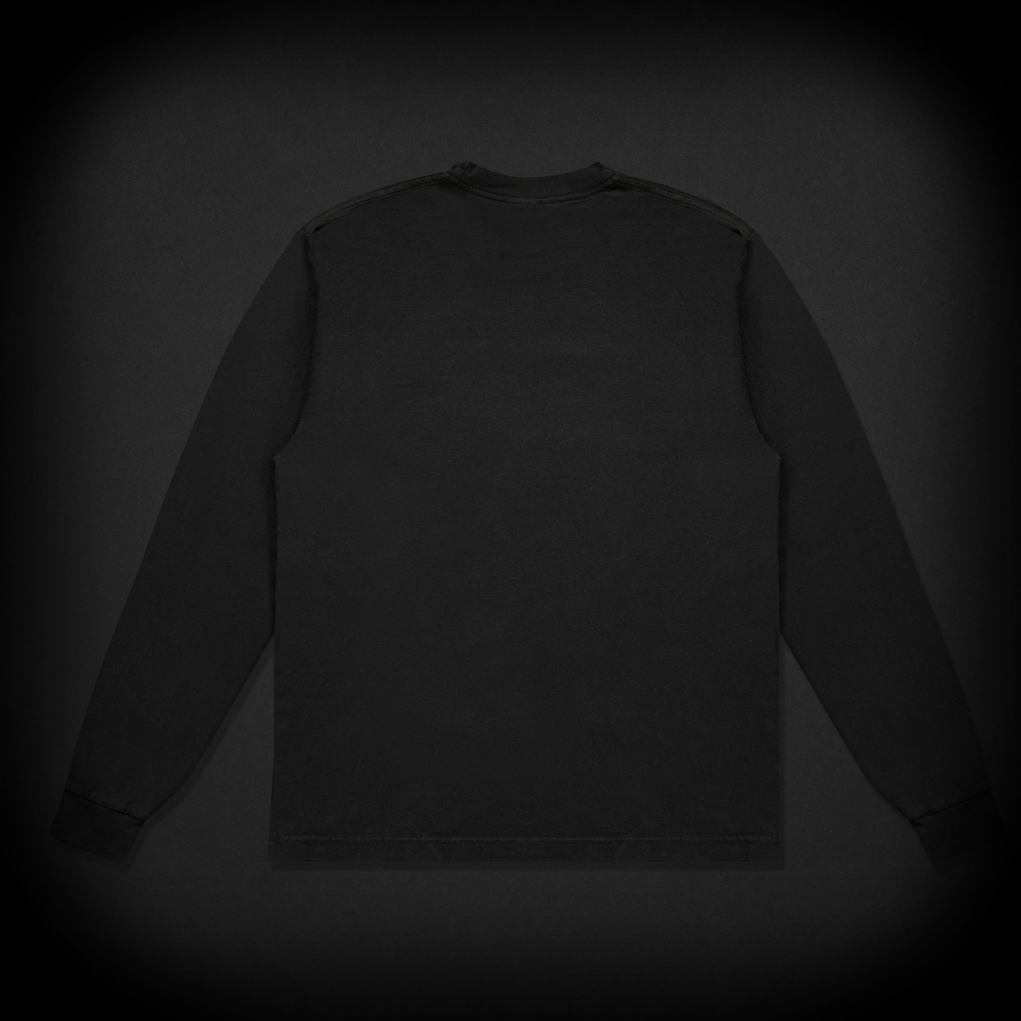 LOGO LONG SLEEVE TEE - BLACK