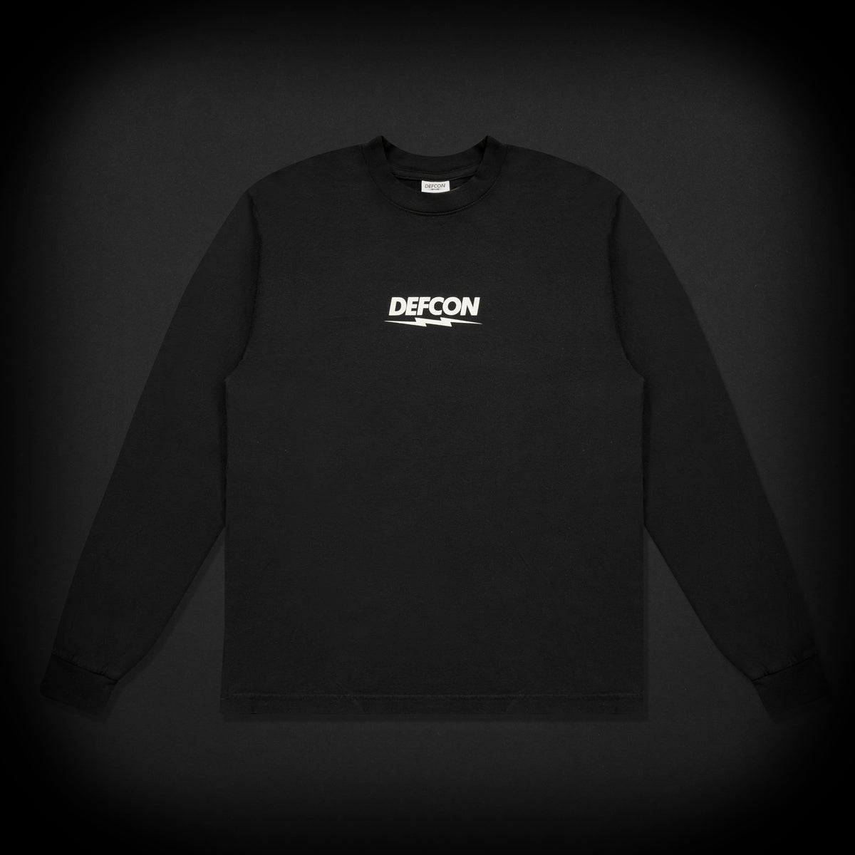 LOGO LONG SLEEVE TEE - BLACK