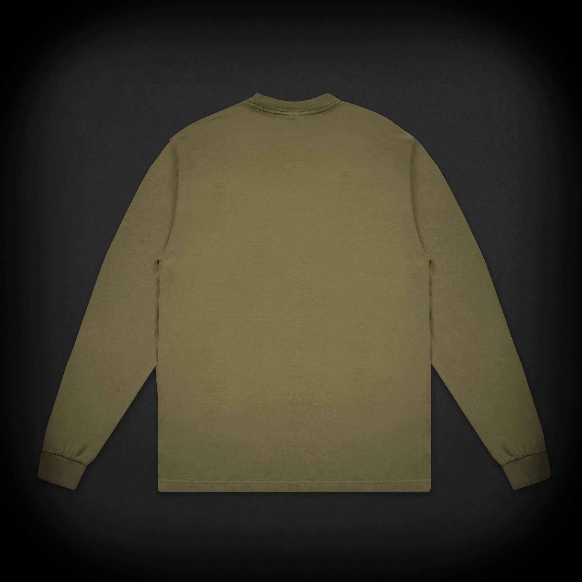 LOGO LONG SLEEVE TEE - WINTER MOSS