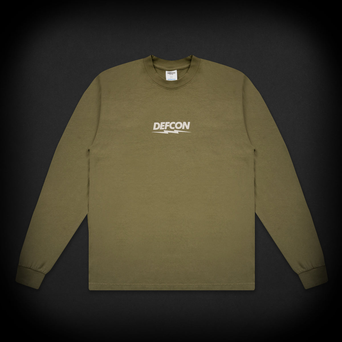 LOGO LONG SLEEVE TEE - WINTER MOSS
