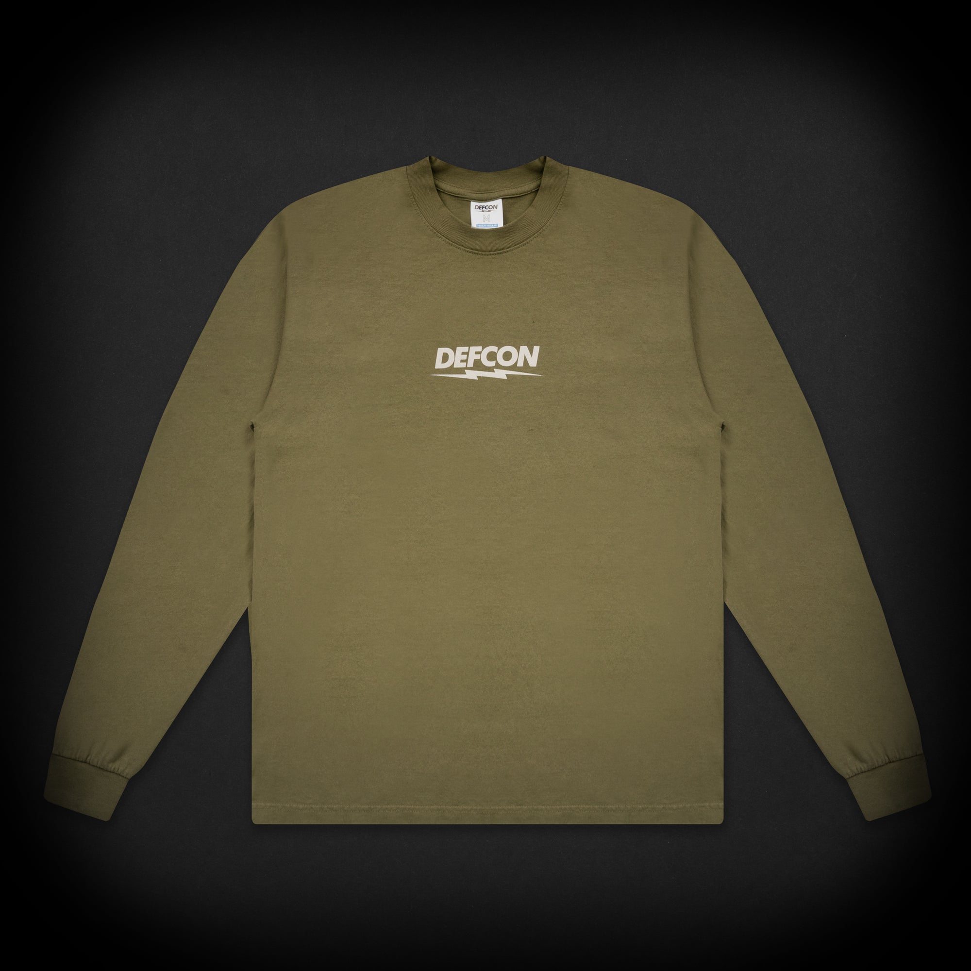 LOGO LONG SLEEVE TEE - WINTER MOSS