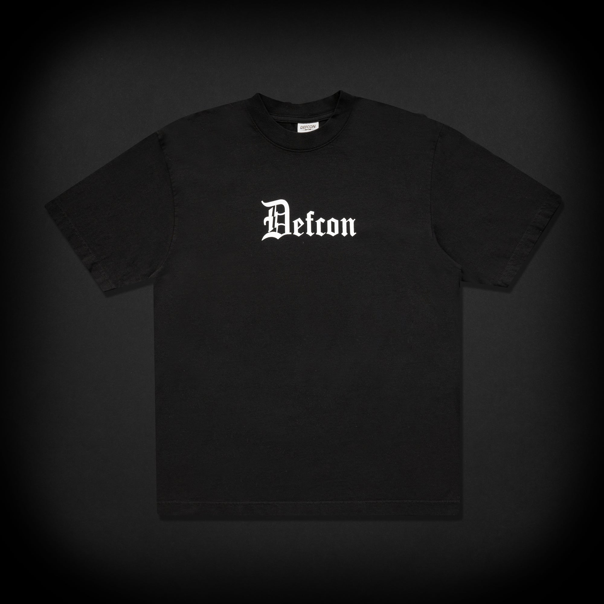 OLD ENGLISH TEE - BLACK