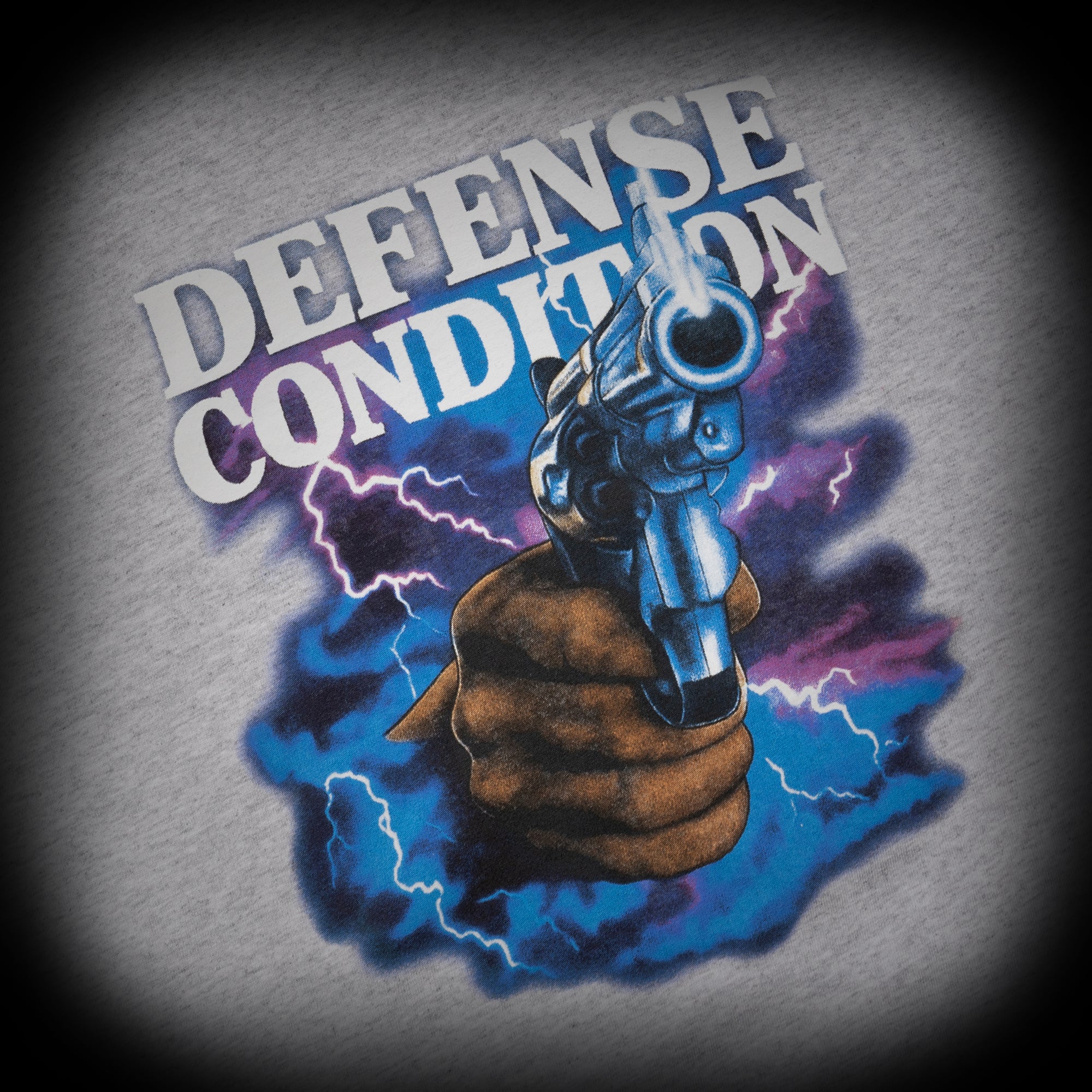 DEFENSE TEE - HEATHER GREY