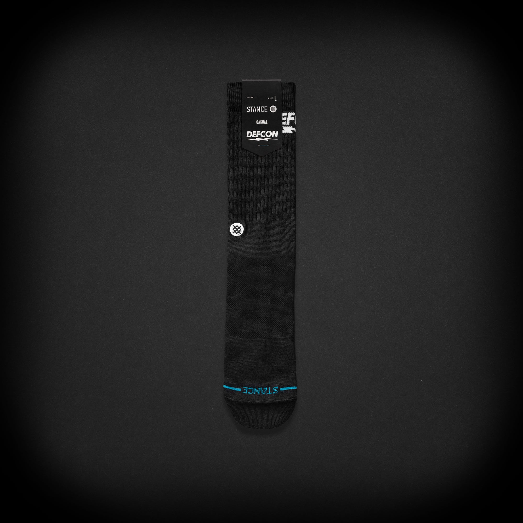 STANCE SOCK - DEFCON / BOLT - BLACK