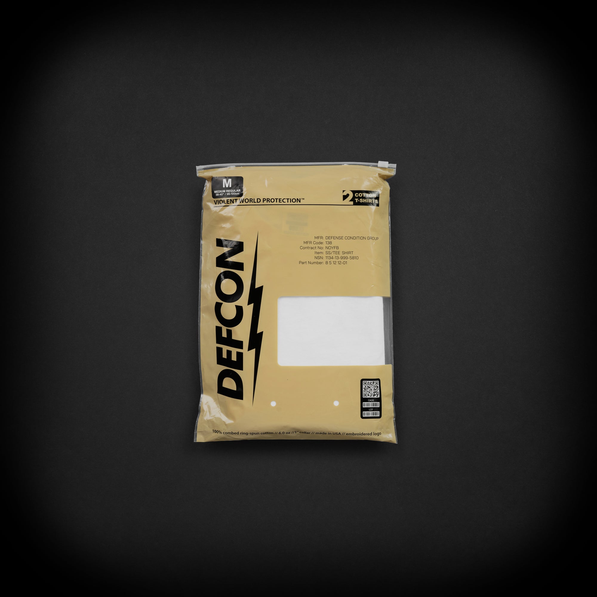 D BOLT 2 PACK TEE - WHITE