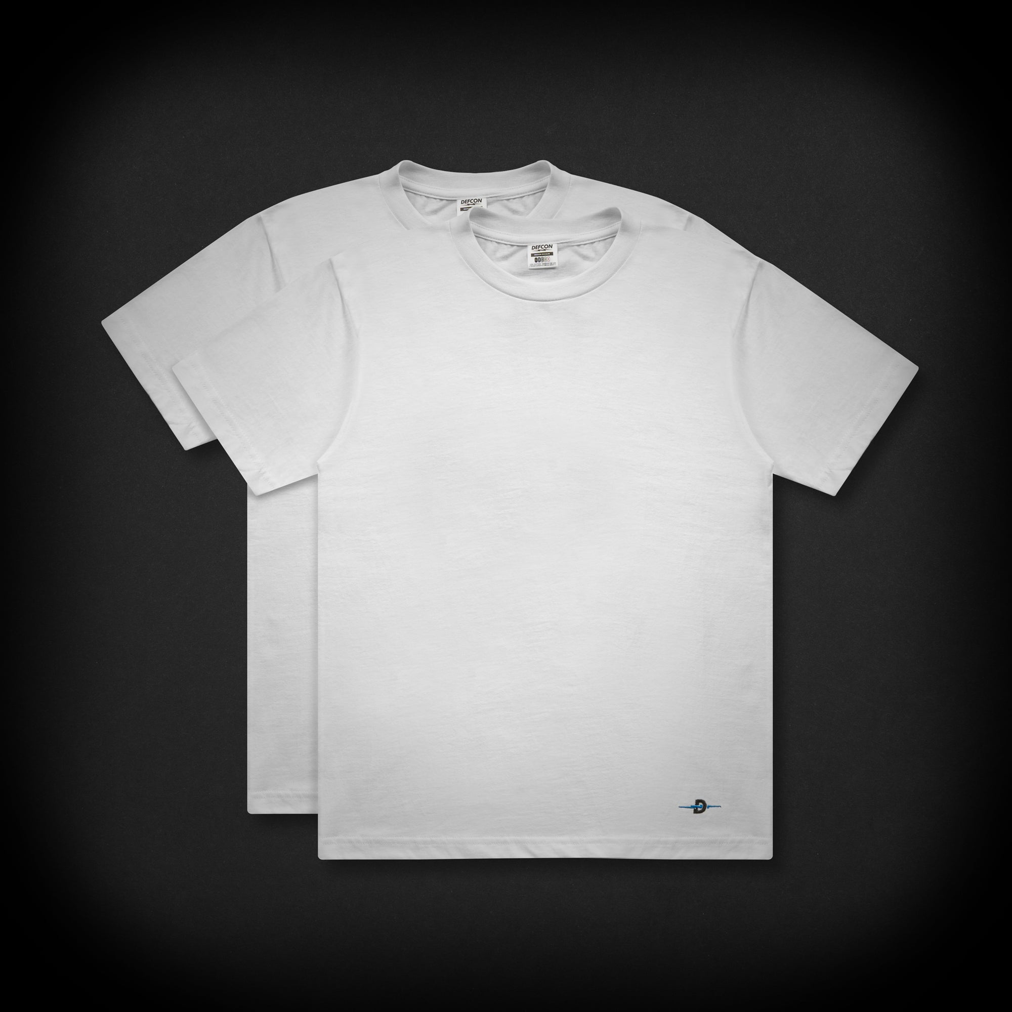 D BOLT 2 PACK TEE - WHITE