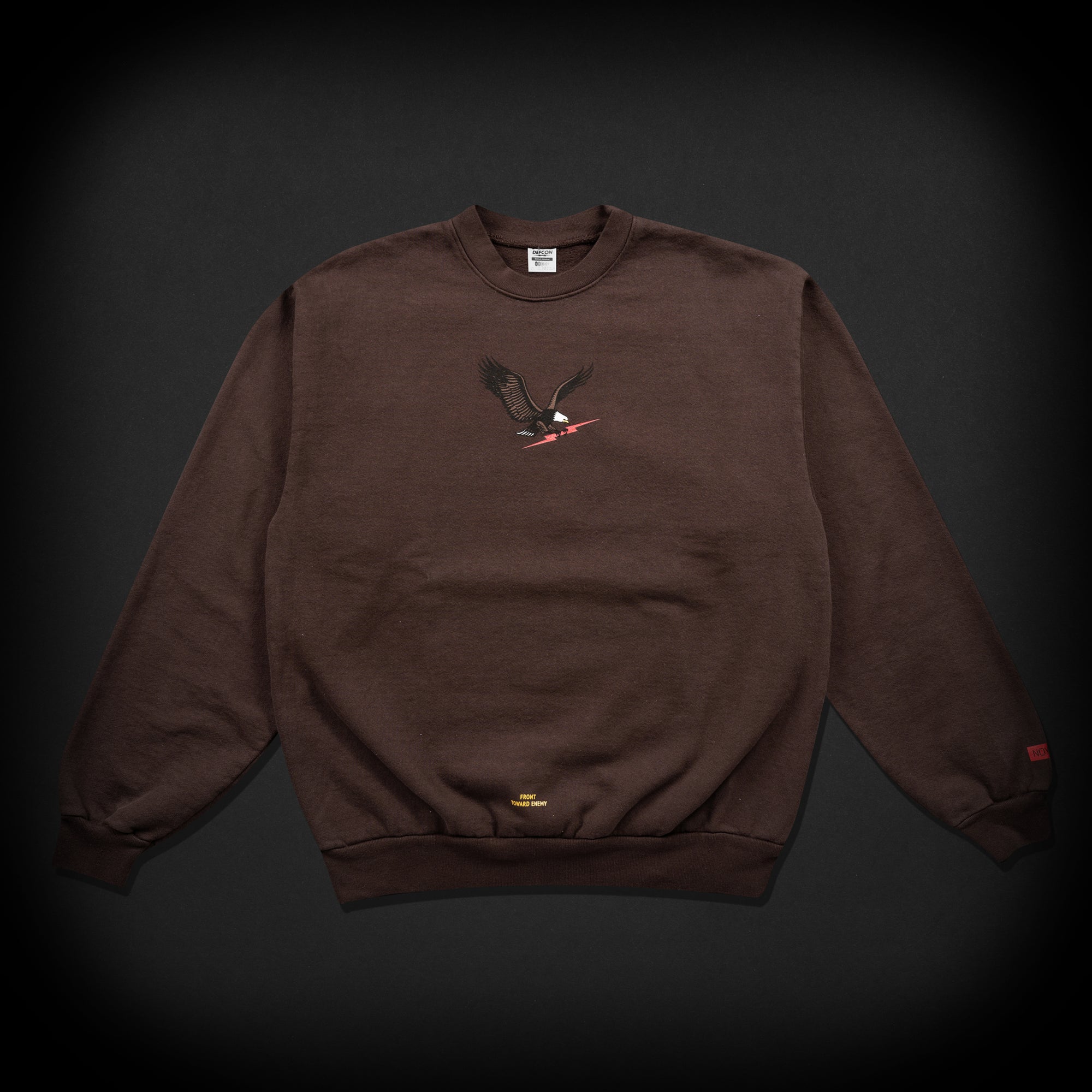 EAGLE CREWNECK - CHOCOLATE