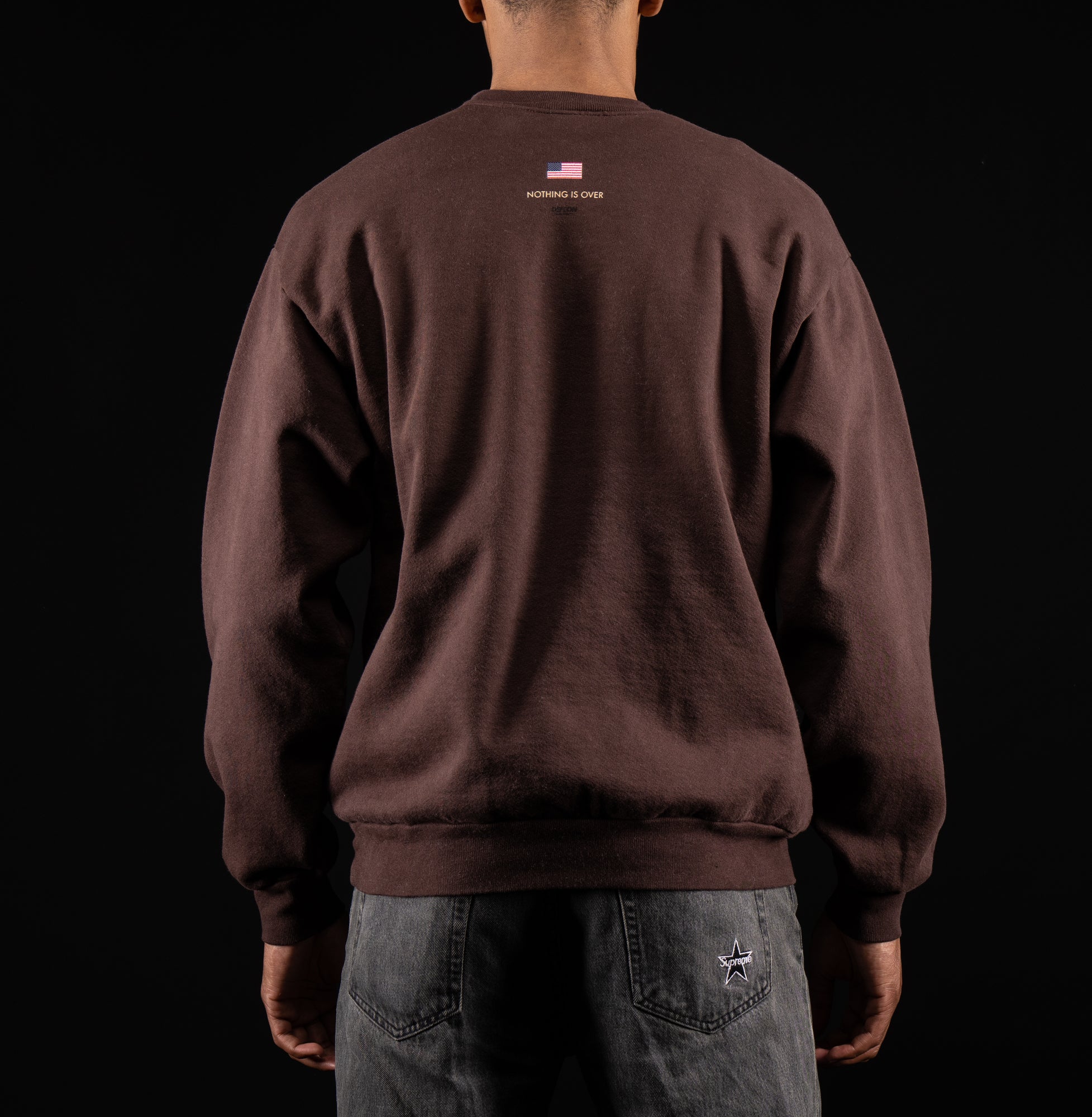 EAGLE CREWNECK - CHOCOLATE